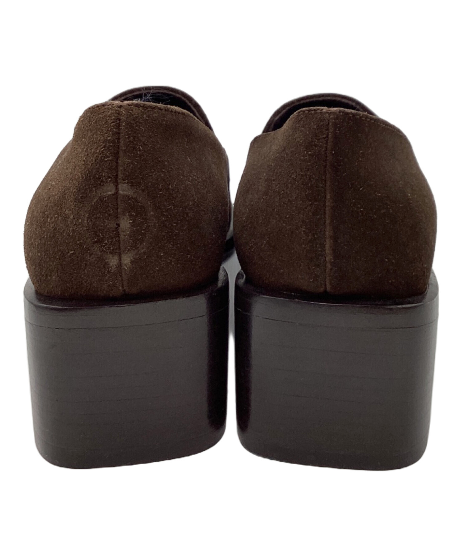 中古・古着通販】GUCCI (グッチ) ローファーパンプス ブラウン サイズ 