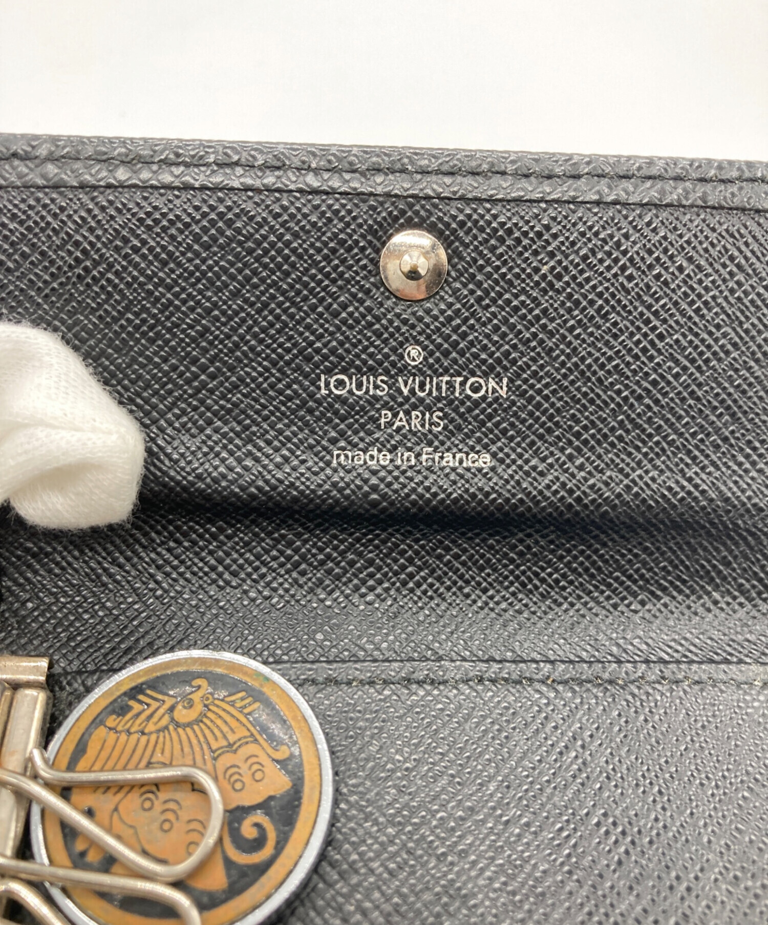 中古・古着通販】LOUIS VUITTON (ルイ ヴィトン) キーケース ブラック