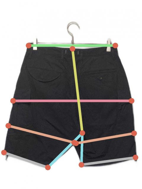 中古・古着通販】nonnative (ノンネイティブ) SOLDIER 6P EASY SHORTS