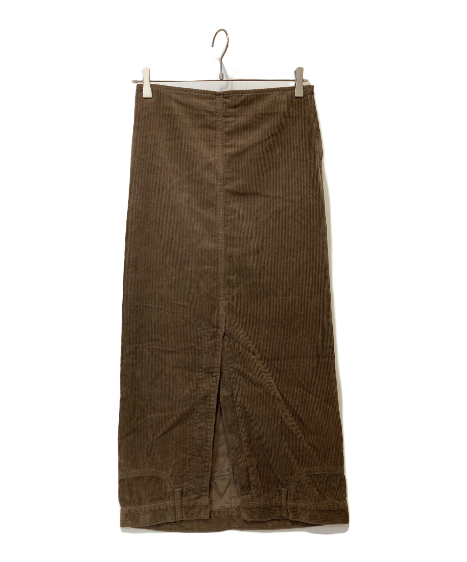 中古・古着通販】MEYAME (メヤメ) CORDUROY UPSIDE-DOWN SKIRT 