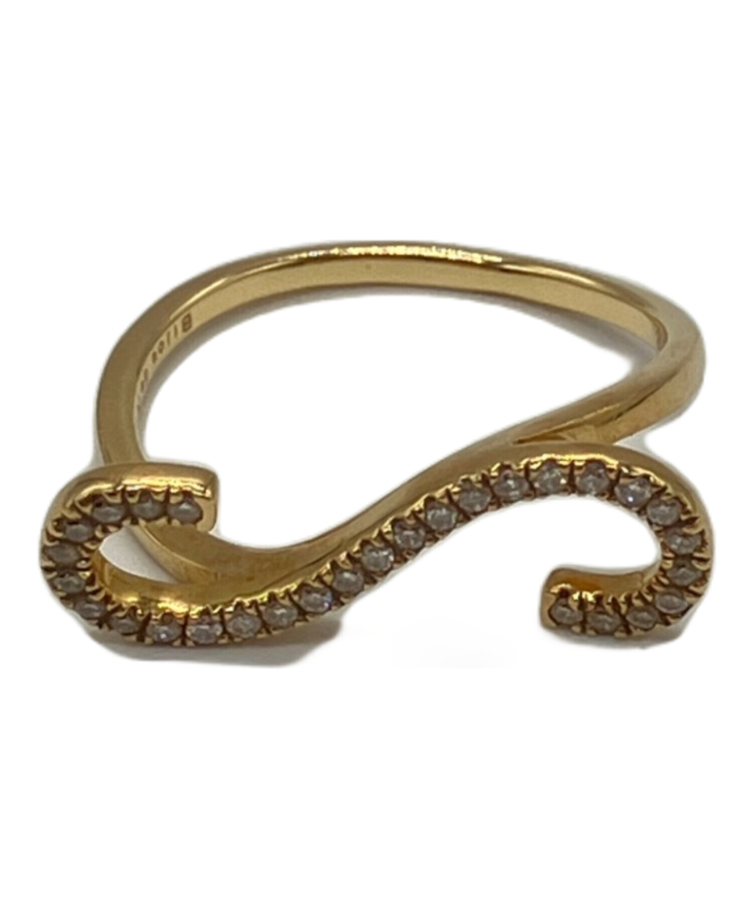 中古・古着通販】Bijou de M (ビジュードエム) S アルファベットリング 