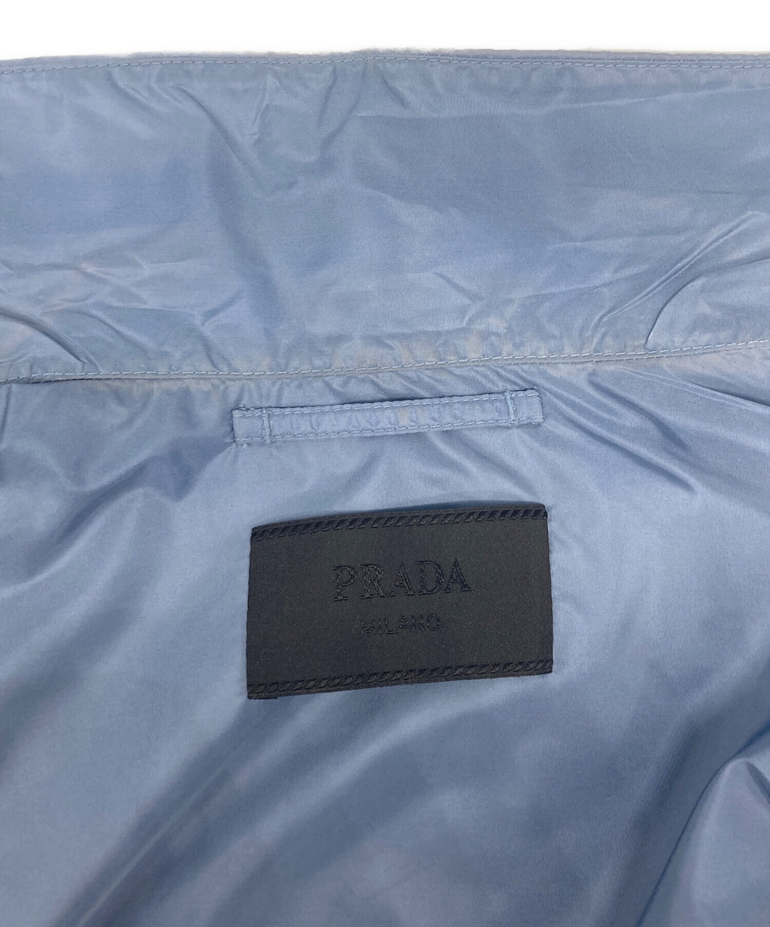 中古・古着通販】PRADA (プラダ) トライアングルロゴプレートナイロン