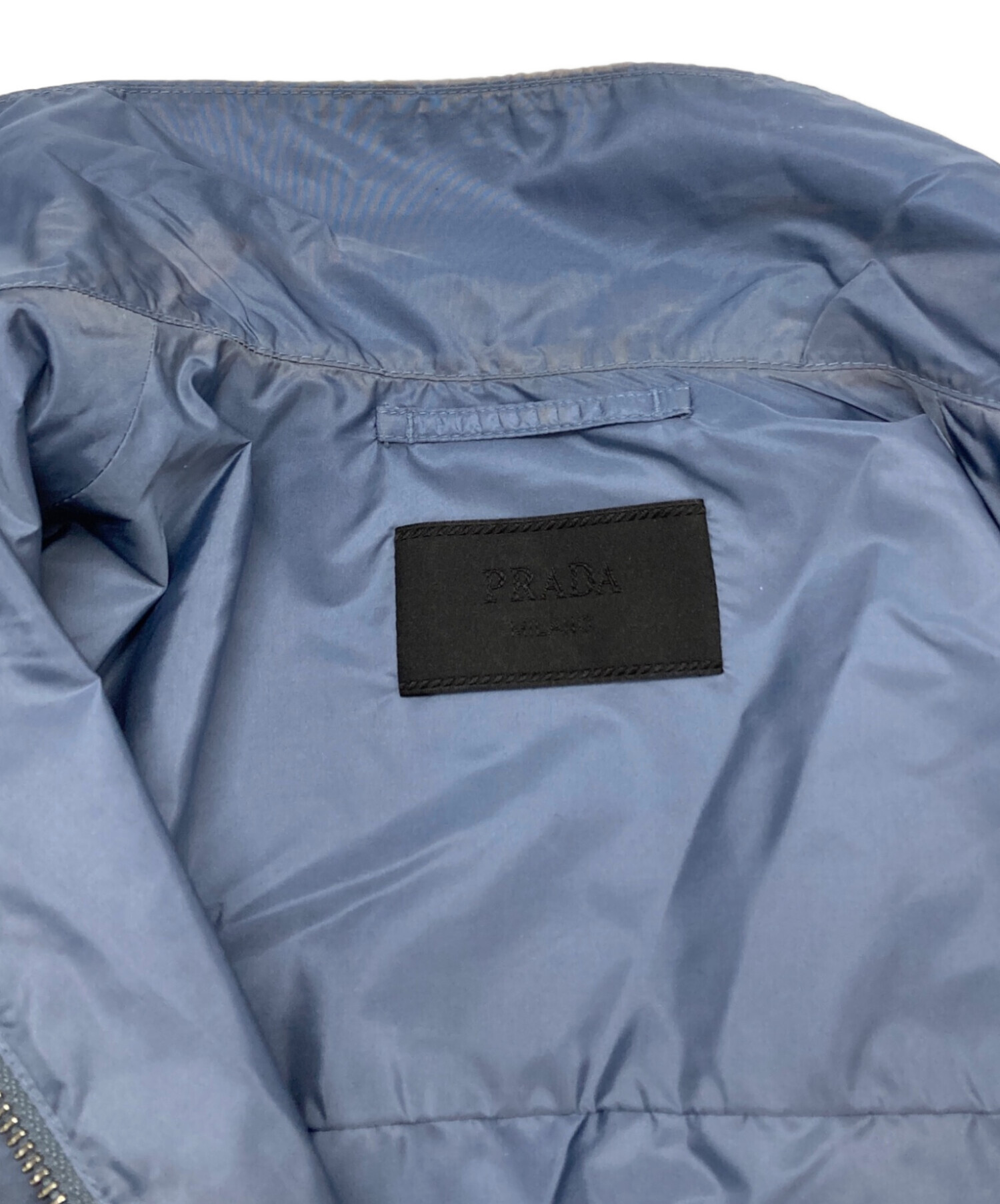 中古・古着通販】PRADA (プラダ) トライアングルロゴプレートナイロン