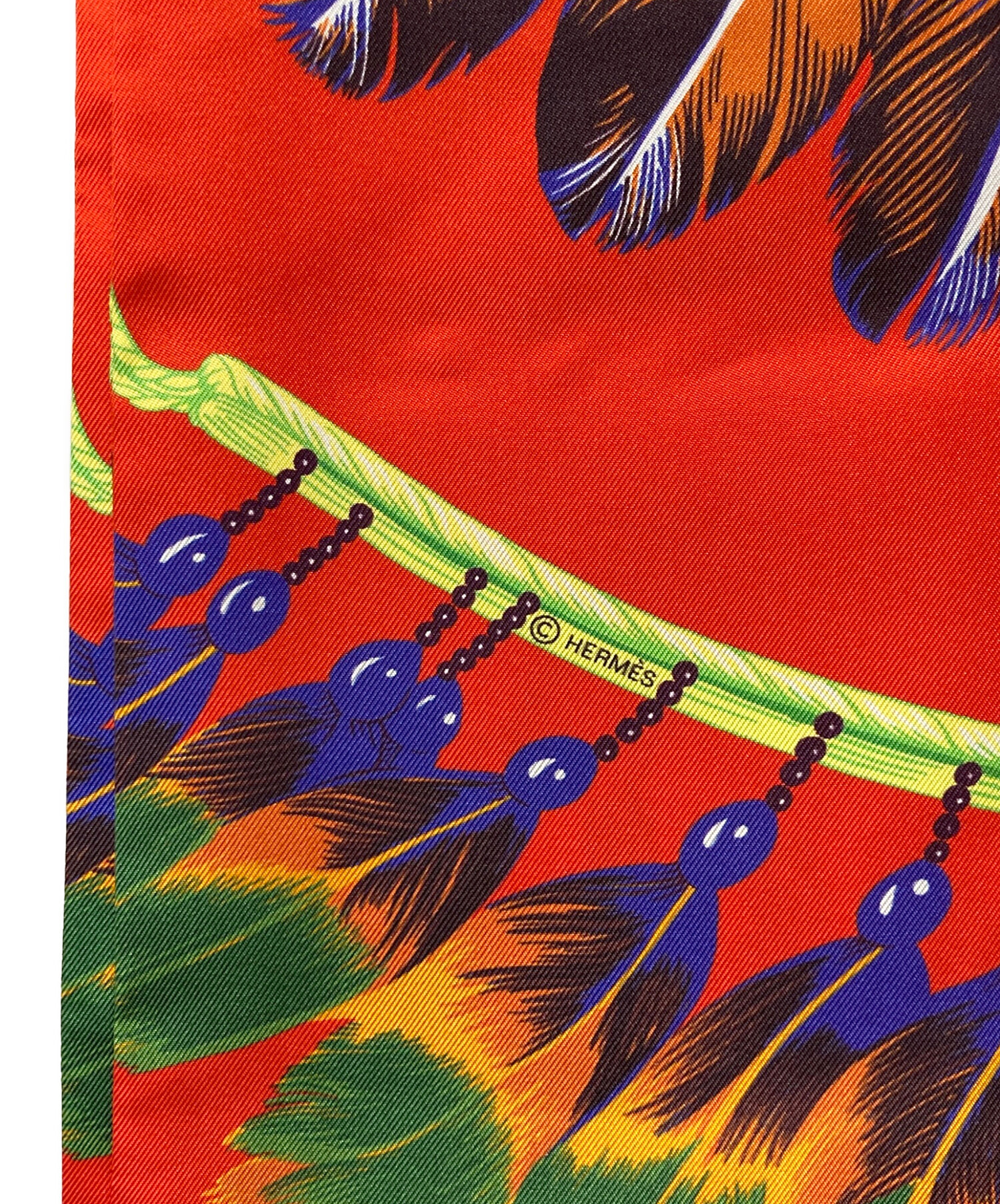 中古・古着通販】HERMES (エルメス) マキシツイリー レッド｜ブランド