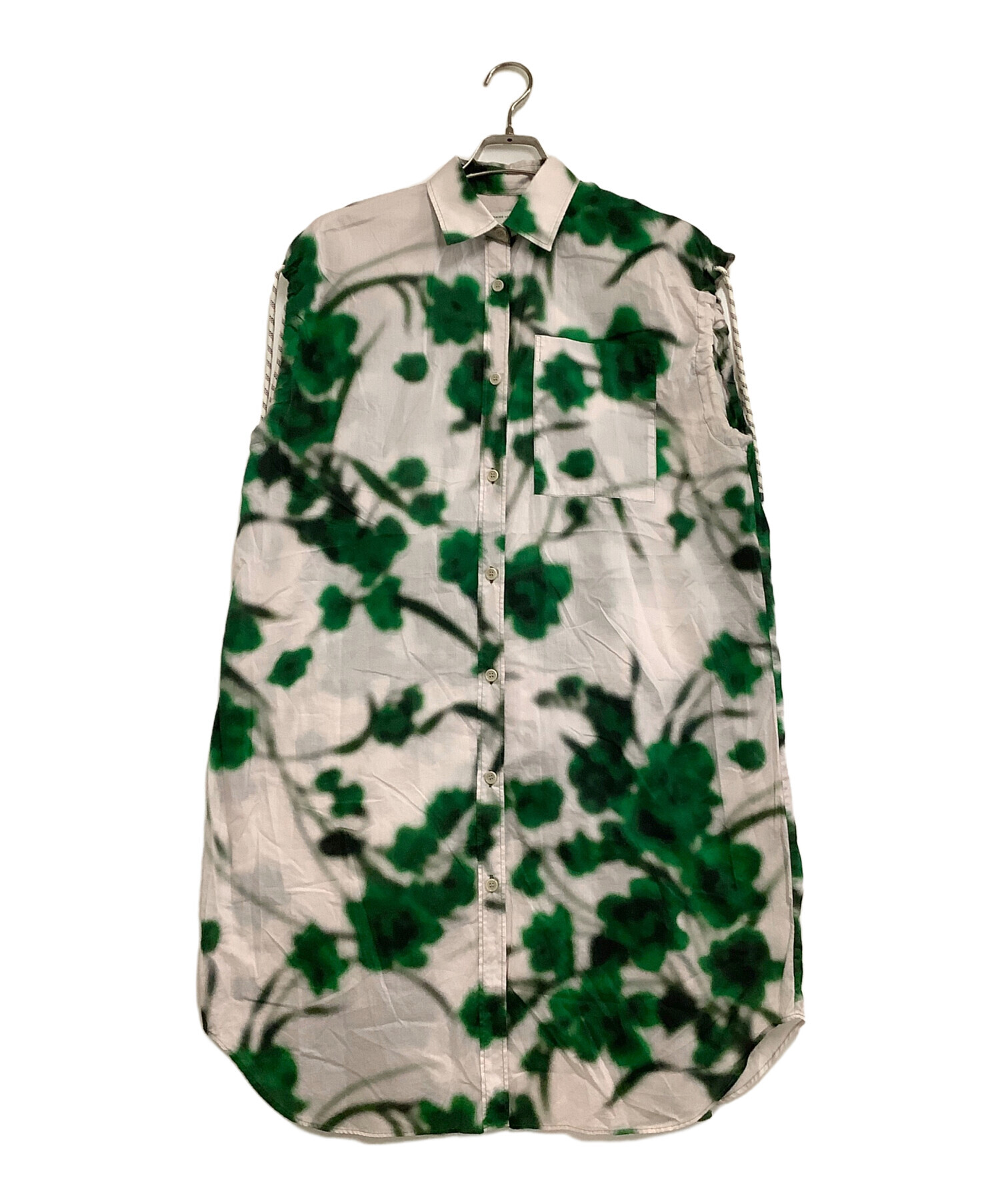 DRIES VAN NOTEN プリントシャツワンピース