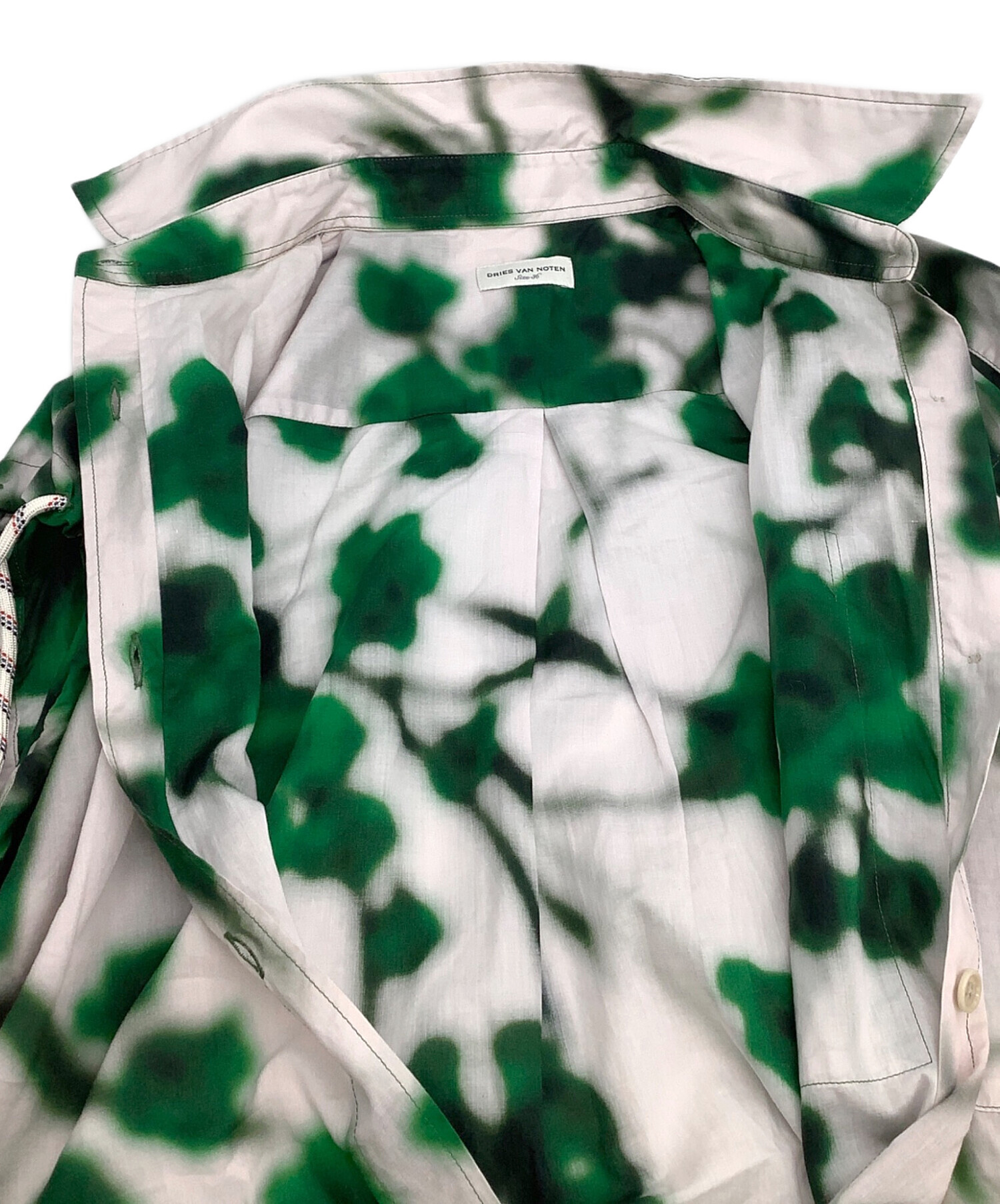 DRIES VAN NOTEN フラワープリント シャツ 36 zwen 様Dries van noten 花柄シャツ 36未使用