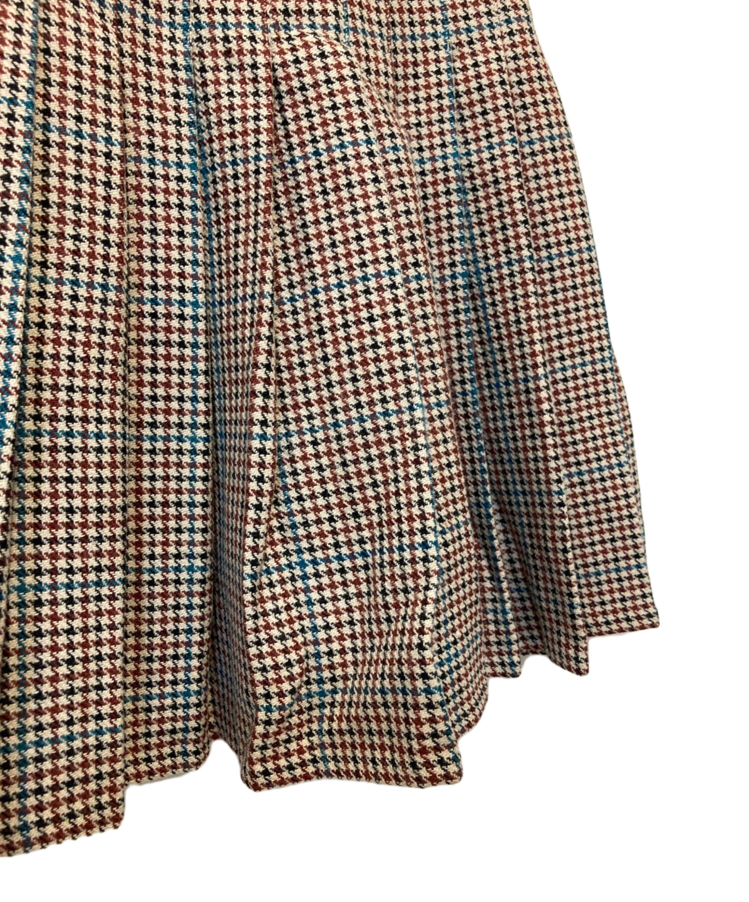 中古・古着通販】OFFWHITE (オフホワイト) プリーツミニスカート  