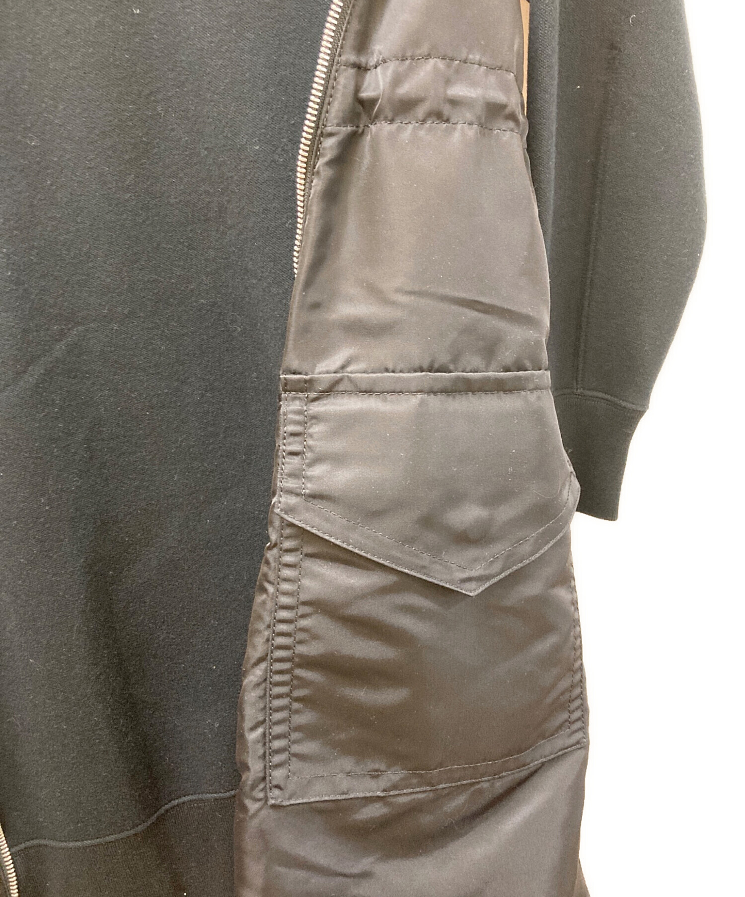 中古・古着通販】sacai (サカイ) スポンジスウェットドレスワンピース