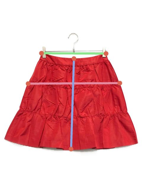中古・古着通販】PRADA (プラダ) シルクブレンドギャザースカート
