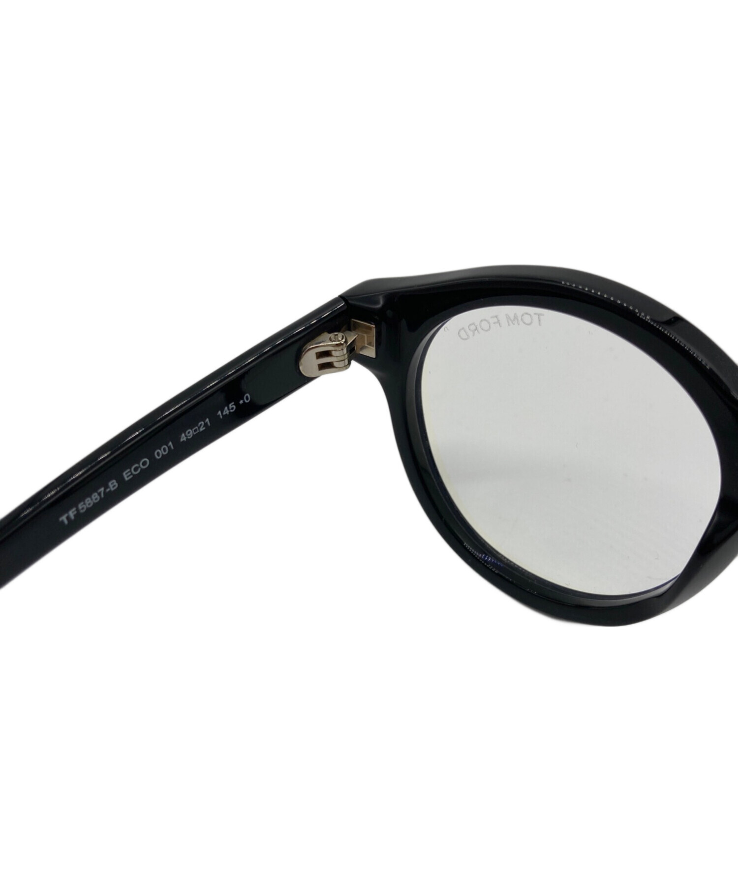 TOM FORD トムフォード TF5887B ECO ブラック定価5.5万眼鏡 中古・古着通販】TOM FORD (トムフォード) 眼鏡｜ブランド・古着通販