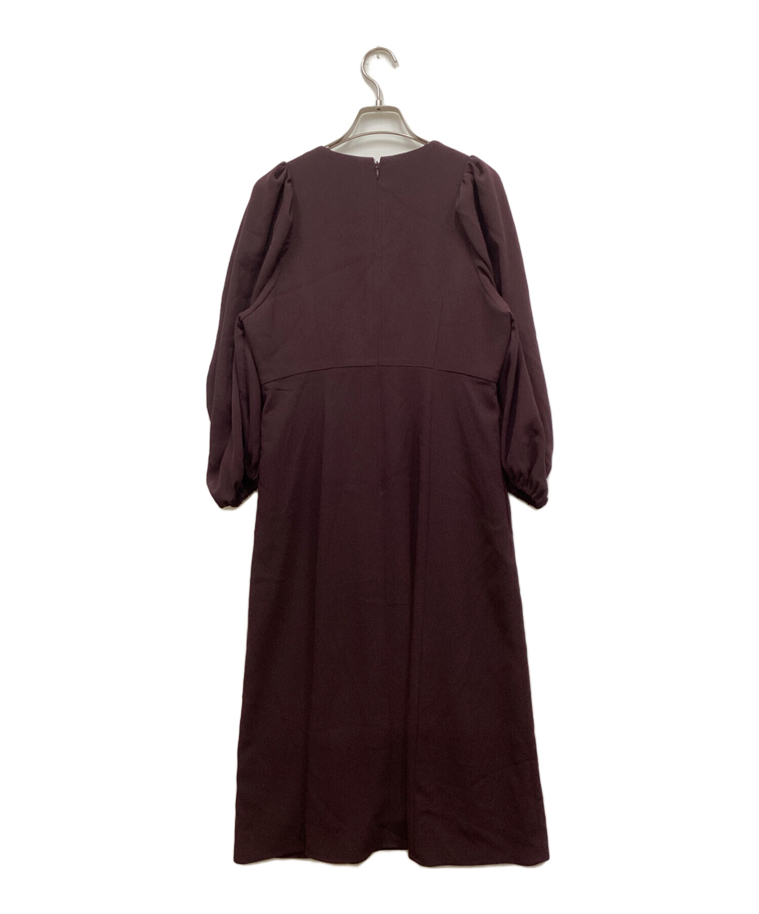 中古・古着通販】Arobe (アローブ) Pearl Ballon Sleeve Dress Ⅱ
