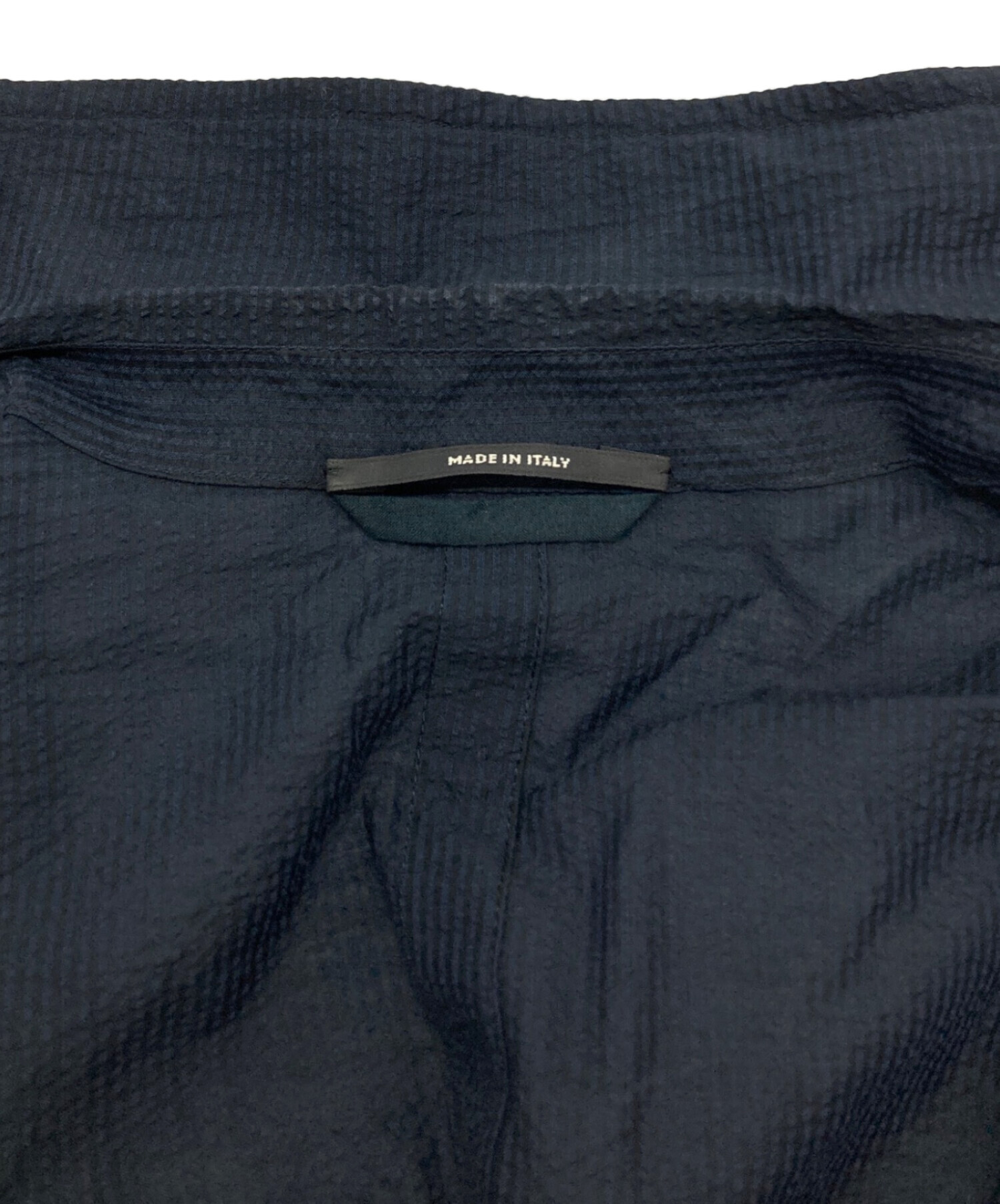 中古・古着通販】HERMES (エルメス) シアサッカーダブルジャケット