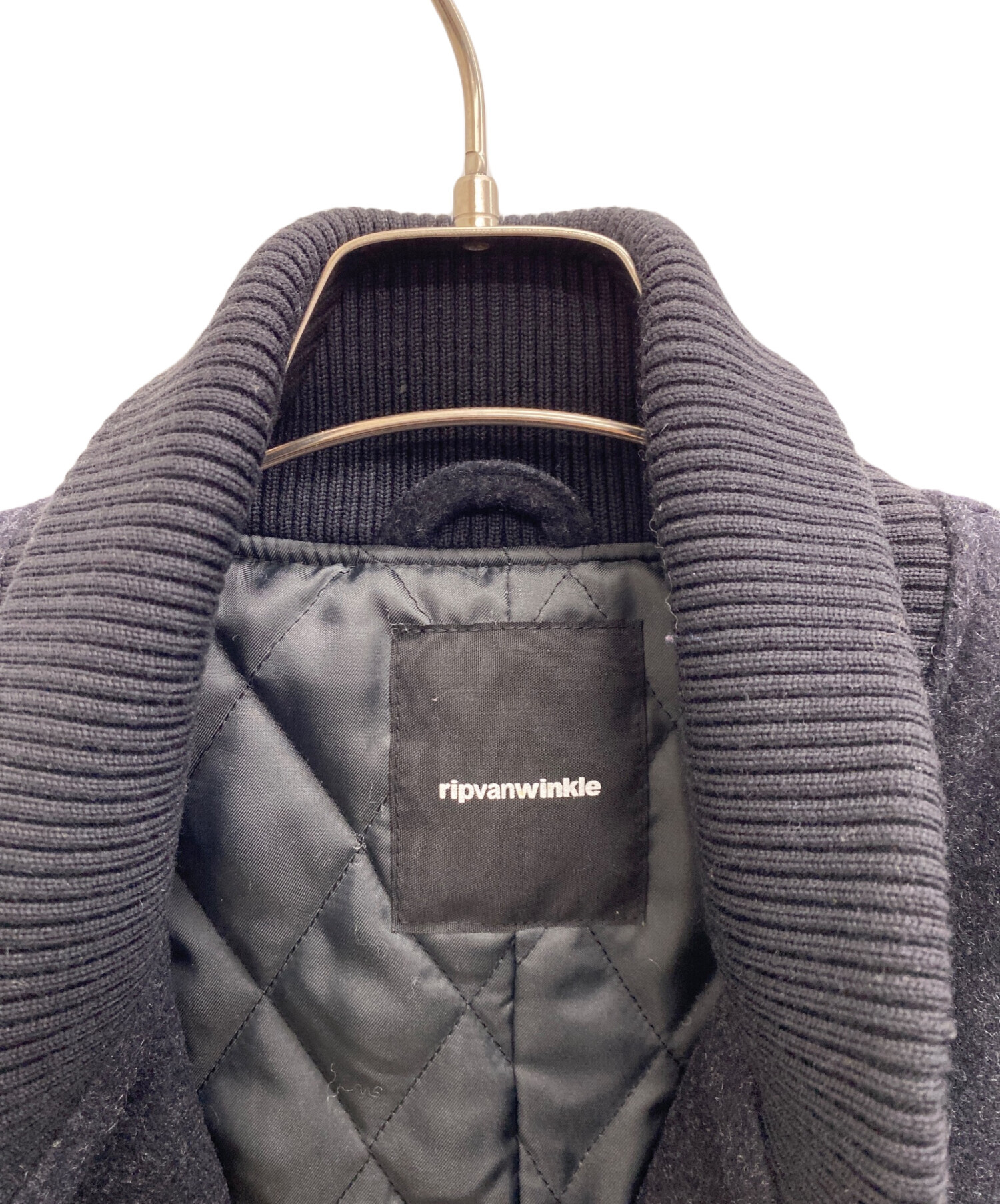 ripvanwinkle】STADIUM BLOUSON NAVY Mens-Stadium-Jacket_Navy_back-