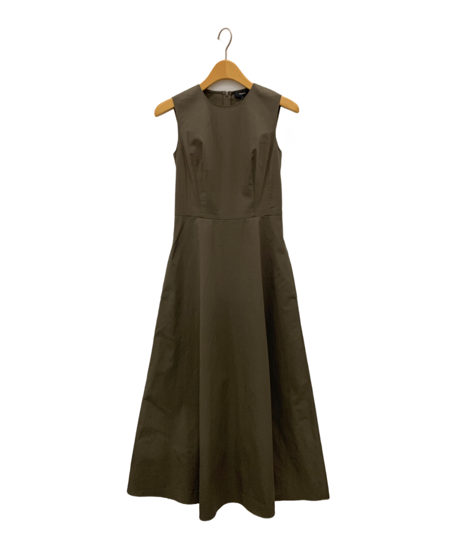 中古・古着通販】theory (セオリー) ワンピース カーキ｜ブランド  