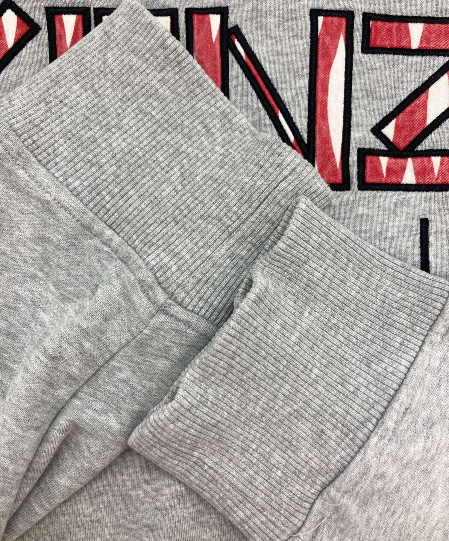 中古・古着通販】KENZO (ケンゾー) ロゴスウェット グレー サイズ:L
