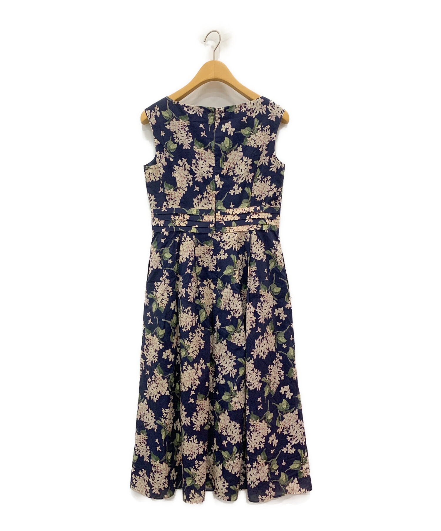 トッカ　フローラルストーリー　ワンピース 中古・古着通販】TOCCA (トッカ) FLORAL STORY ドレス ネイビー サイズ