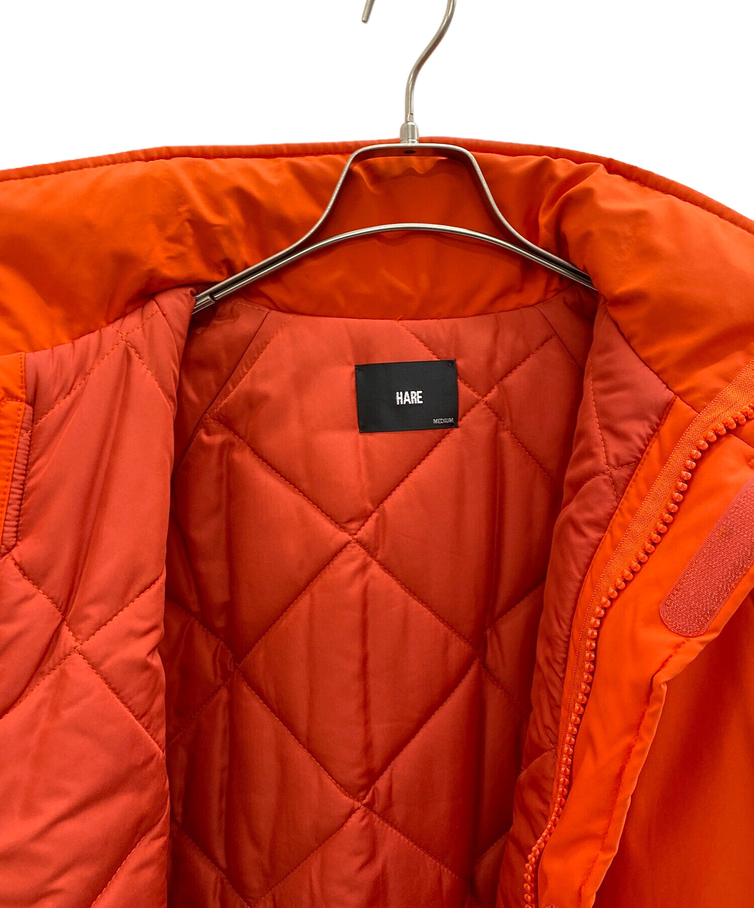 中古・古着通販】HARE (ハレ) PRIMALOFT BIG COAT オレンジ サイズ:M