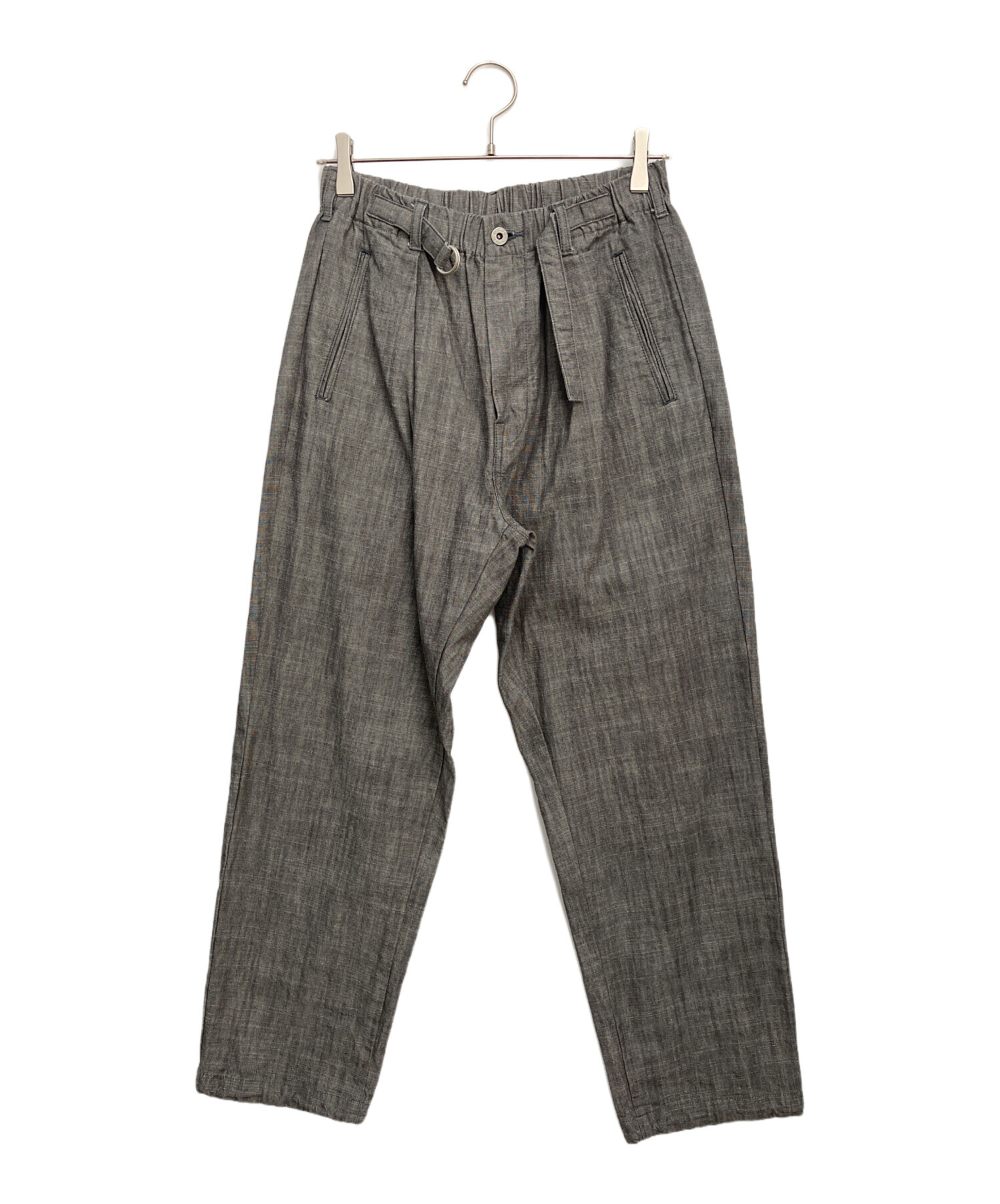 POST O'ALLS パンツ　グレー　ポスト　Lサイズ　3316-SD 日本製 中古・古着通販】POST O'ALLS (ポストオーバーオールズ) パンツ グレー