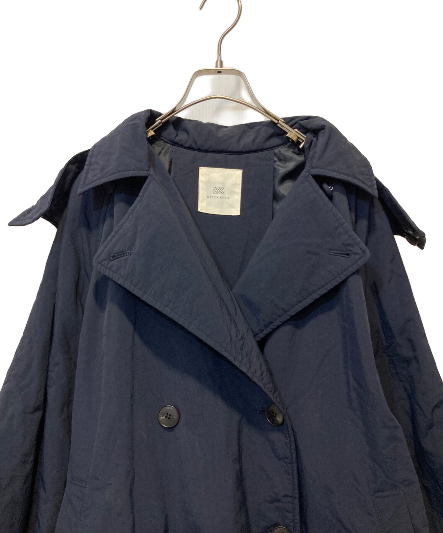 中古・古着通販】KAPOK KNOT (カポック ノット) ポンチョトレンチ