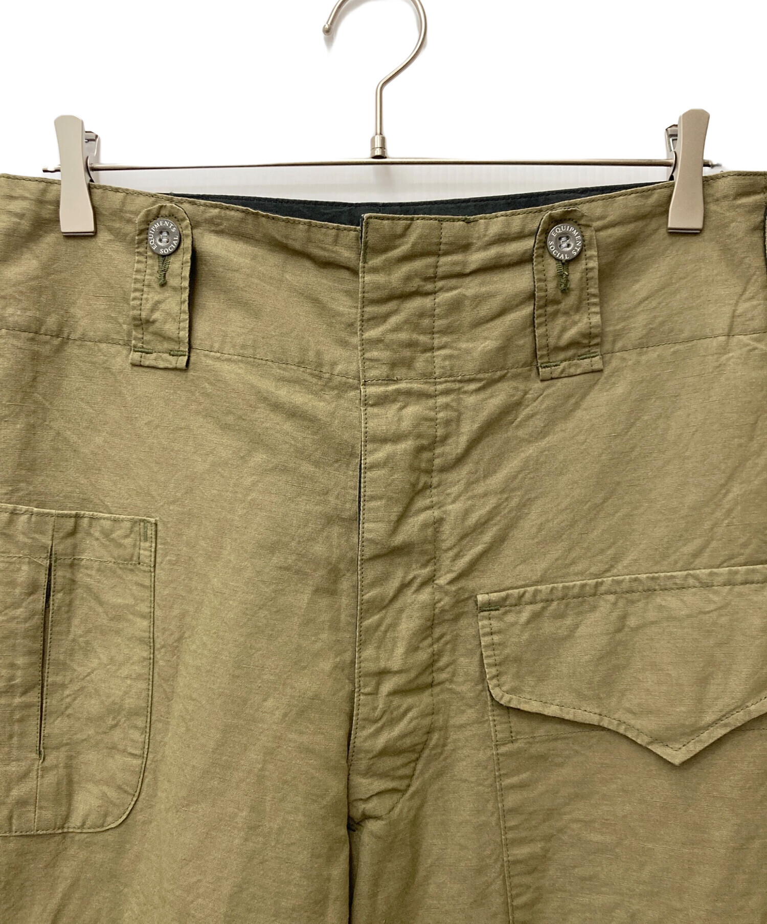 中古・古着通販】OUTIL (ウティ) PANTALON HAZEBROUCK カーキ サイズ