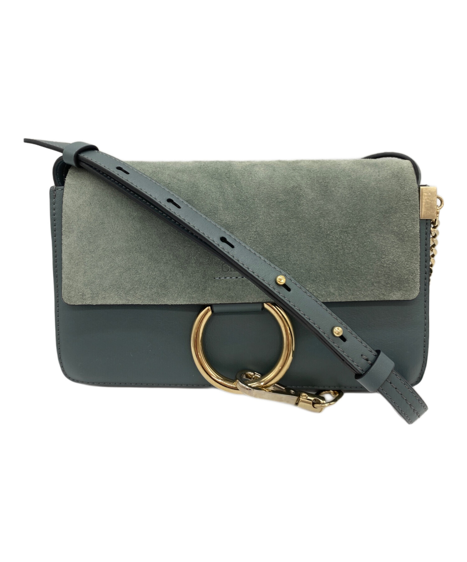 中古・古着通販】Chloe (クロエ) ショルダーバッグ ブルー｜ブランド 