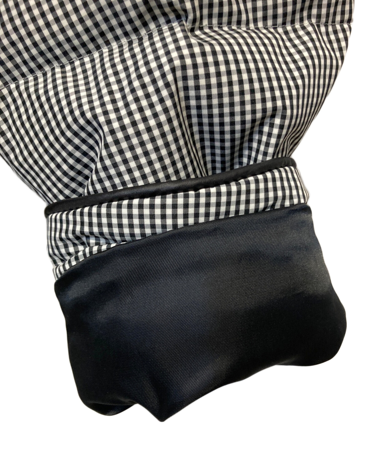 BURBERRY BLACK LABEL 白黒チェック柄 ショートパンツ BURBERRY BLACK LABEL - BURBERRY BLACK LABEL バーバリー ブラック