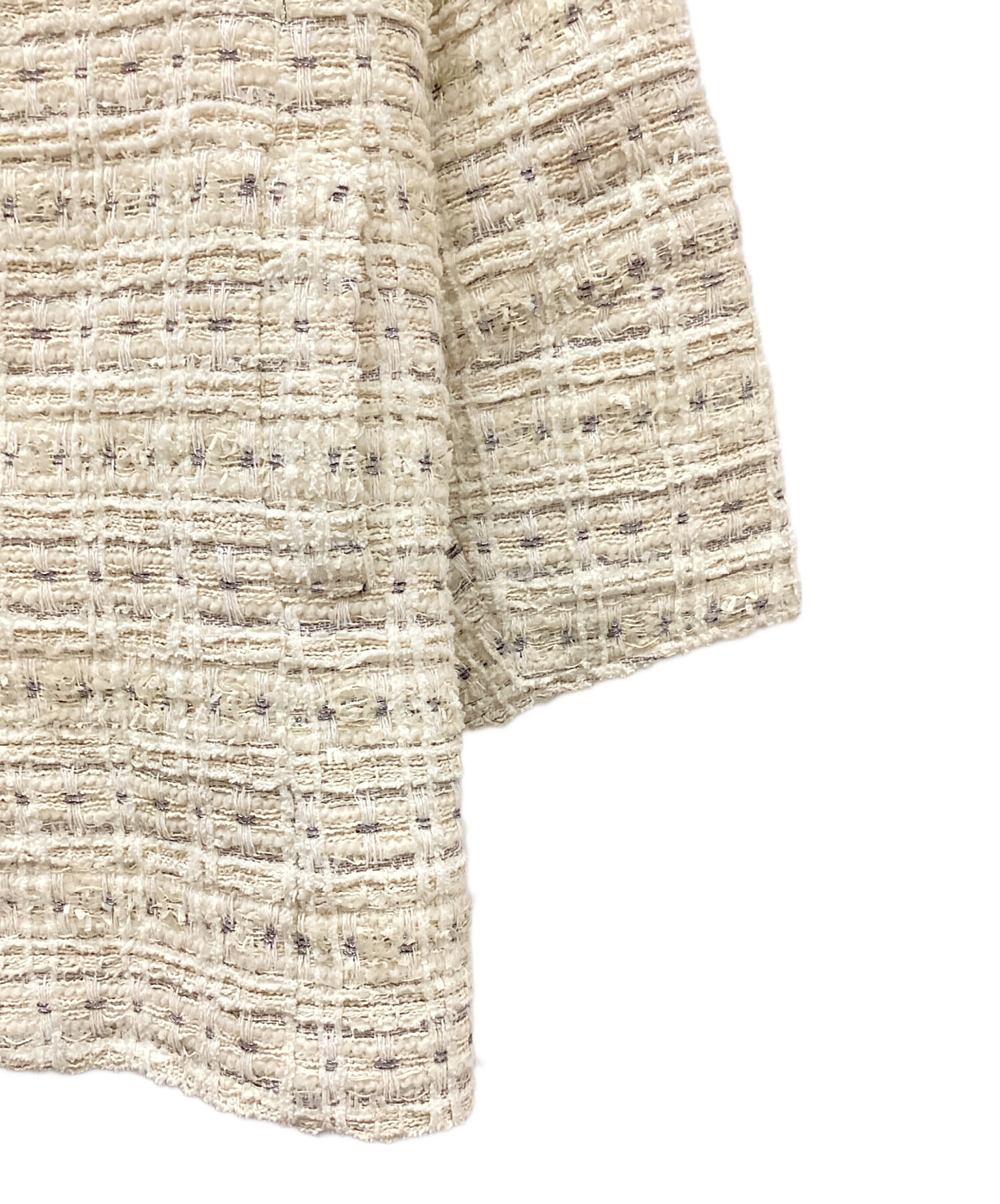 チェスティ⭐️ツイードビッグカラーコート⭐️1 中古・古着通販】CHESTY (チェスティ) ツイードビッグカラーコート