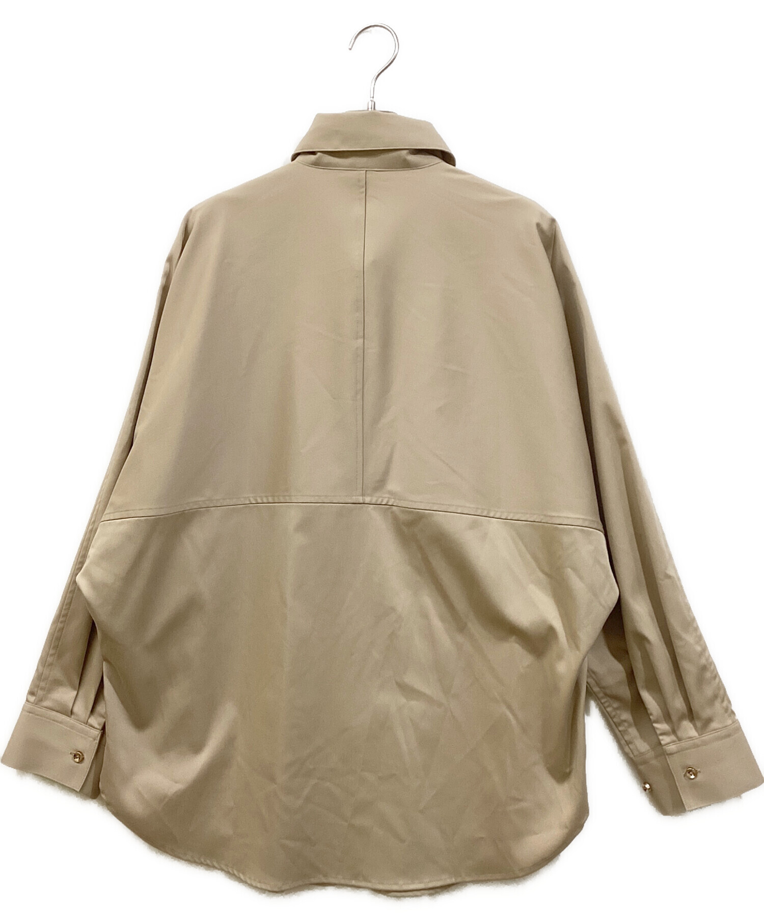中古・古着通販】Loungedress (ラウンジドレス) サテンBIGシャツ 
