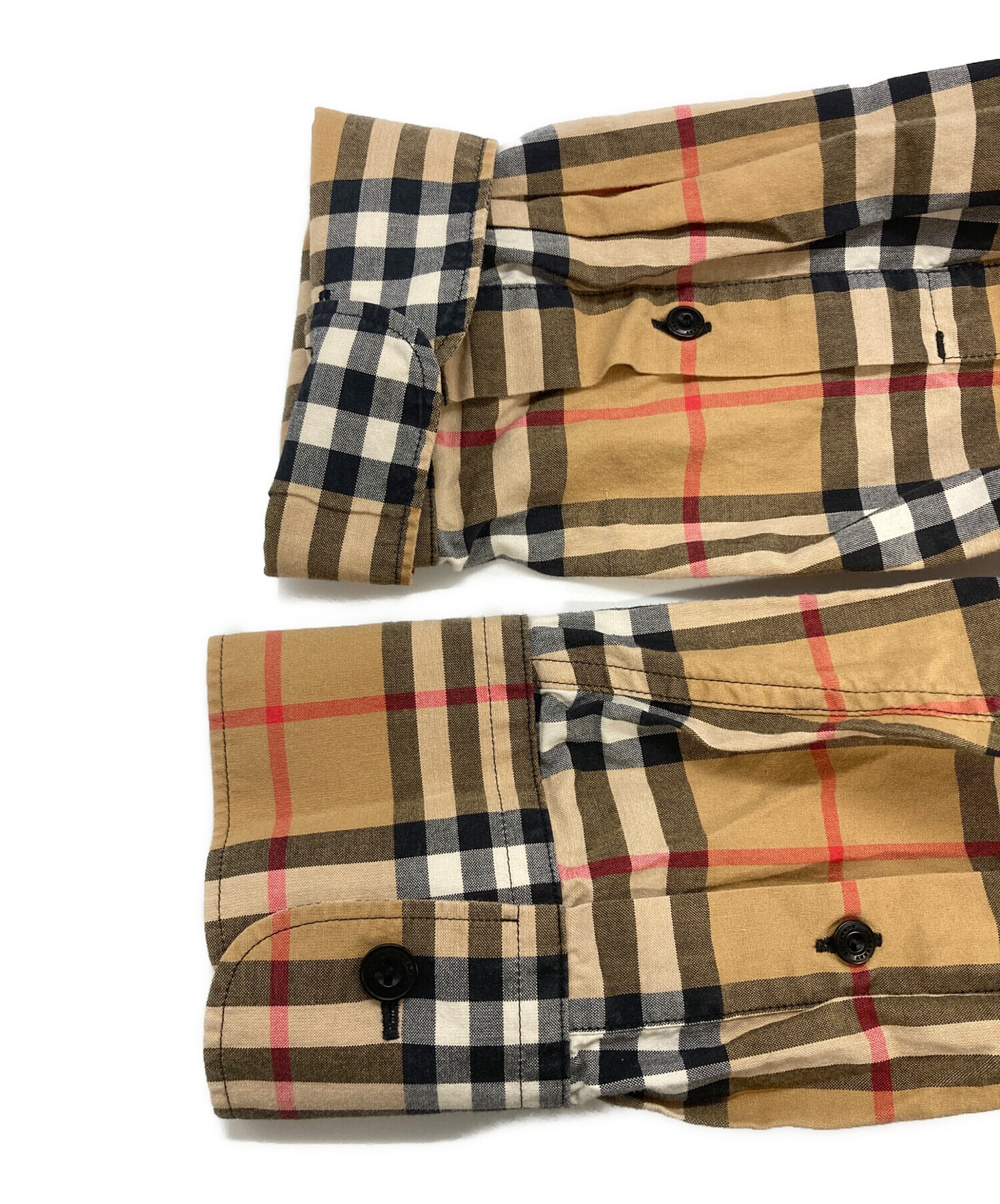 美品　バーバリー　ノバチェック　切替　パッチワーク　シャツ　クレイジー　マルチ 中古・古着通販】BURBERRY (バーバリー) クレイジーパターンタータン