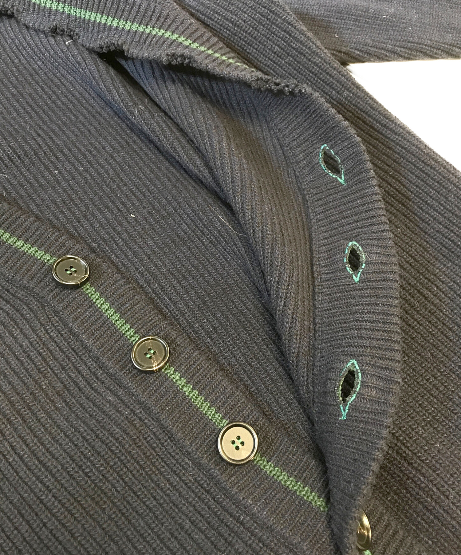 中古・古着通販】MARNI (マルニ) ニットカーディガン ネイビー サイズ