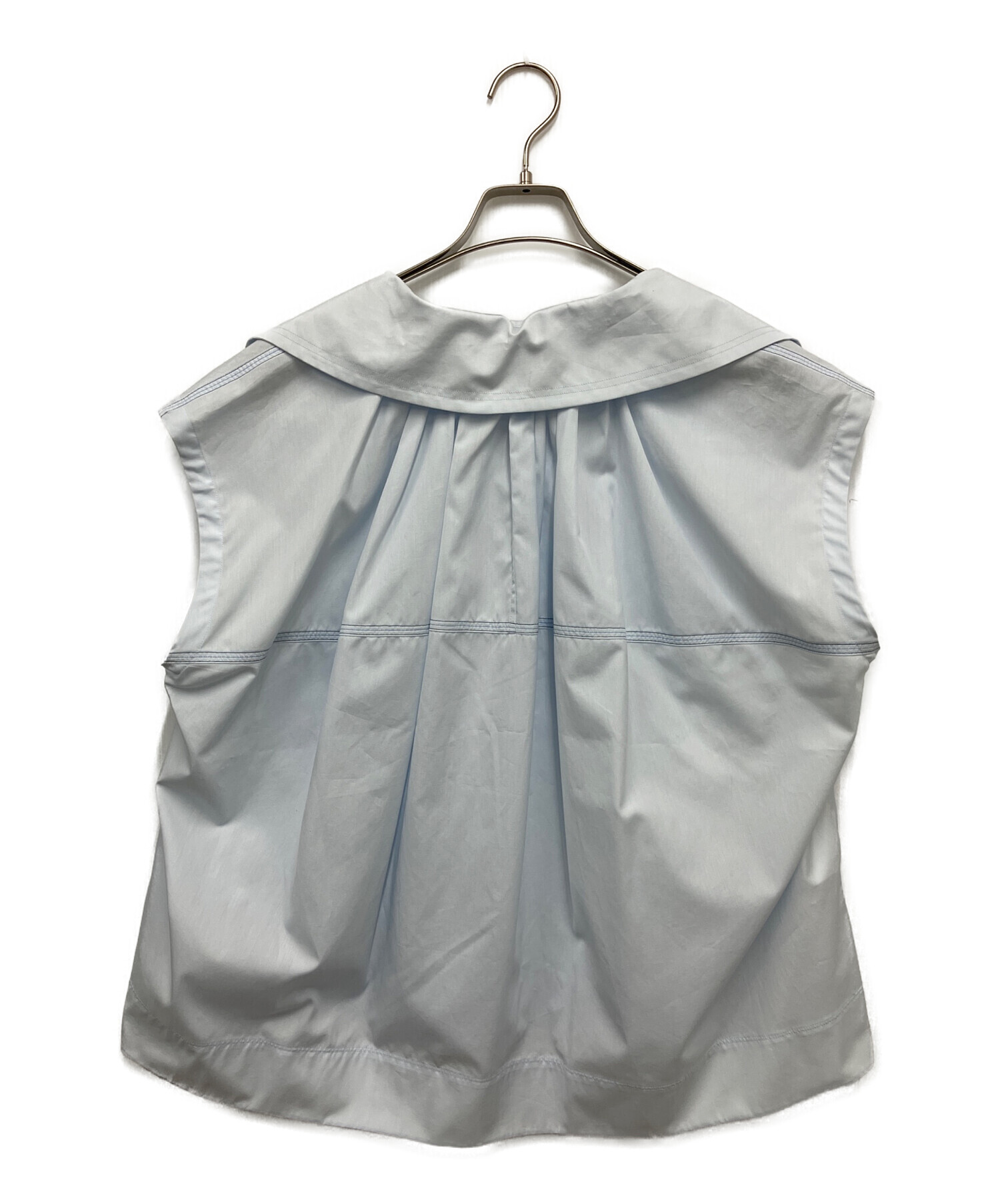 中古・古着通販】MARNI (マルニ) ノースリーブシャツ ライトブルー