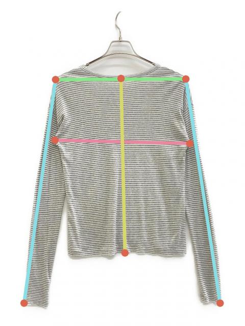 中古・古着通販】L'Appartement (アパルトモン) Sheer Border T Shirt