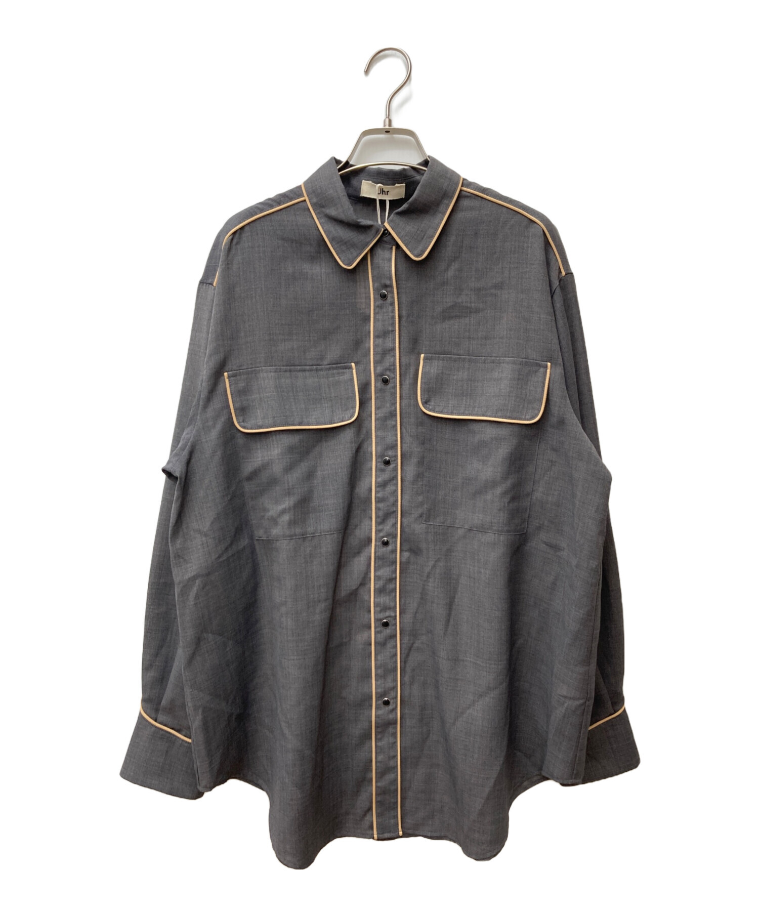 中古・古着通販】Uhr (ウーア) Sheer Western Shirt 24SSUhr-SH398 