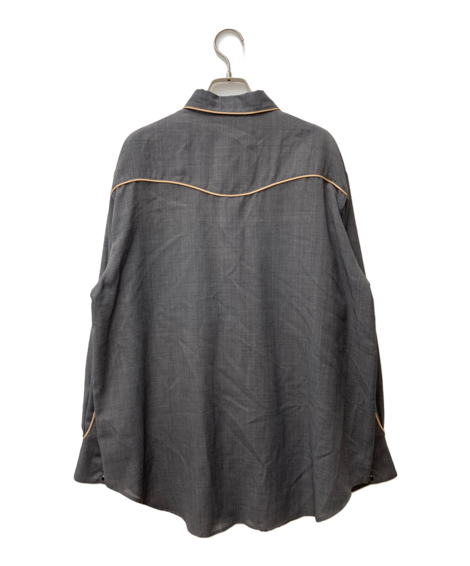 中古・古着通販】Uhr (ウーア) Sheer Western Shirt 24SSUhr-SH398 