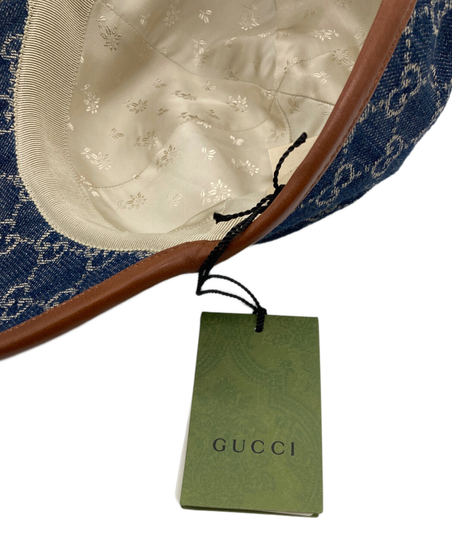 中古・古着通販】GUCCI (グッチ) デニムベースボールキャップ