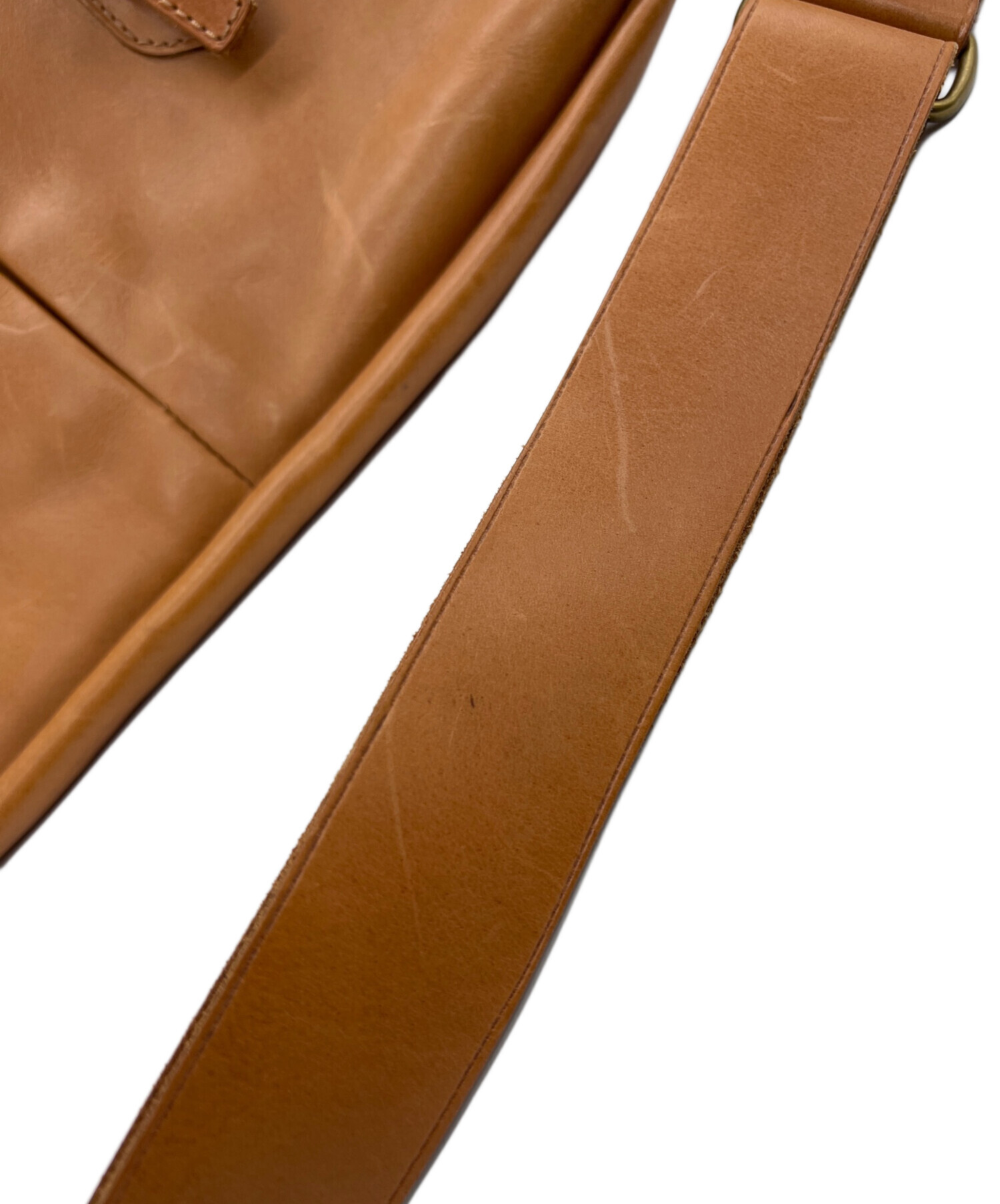 POLO by Ralph Lauren　茶色　レザー　バッグ　未使用　自宅保管 中古・古着通販】POLO RALPH LAUREN (ポロ・ラルフローレン) レザー