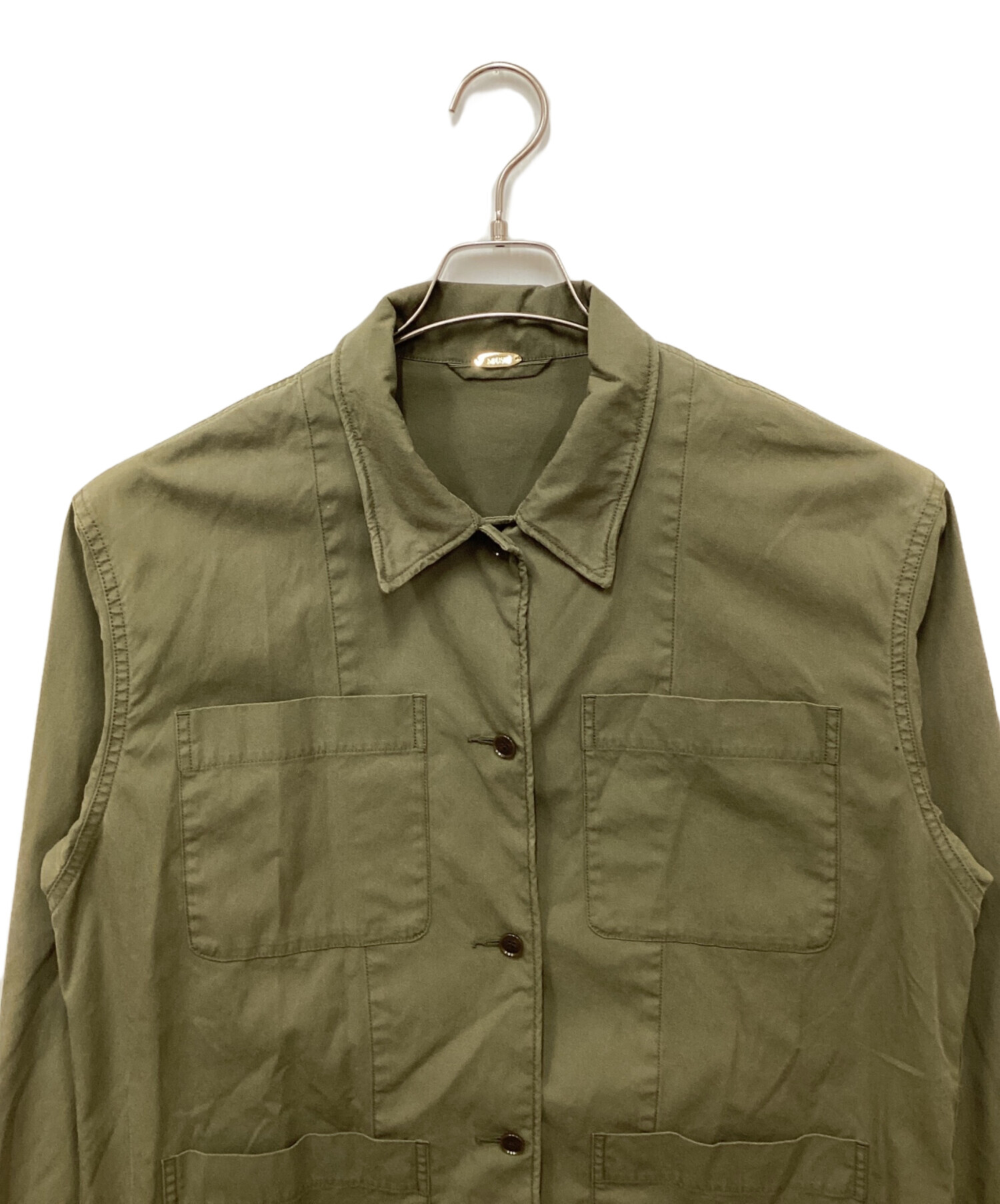 MUSE de Deuxieme Classe ミリタリー シャツ ジャケット MUSE de Deuxieme Classe ミリタリー シャツ ジャケット Deuxieme