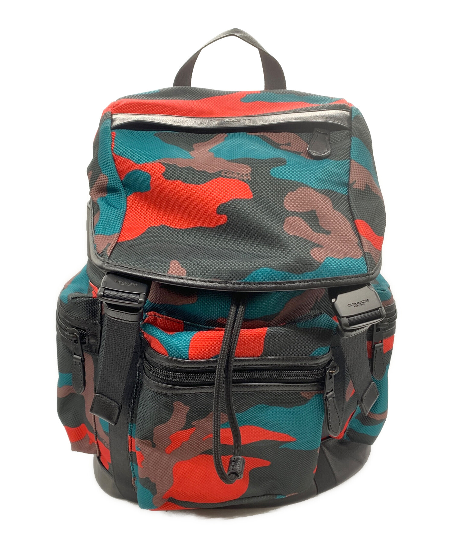 中古・古着通販】COACH (コーチ) リュック マルチカラー｜ブランド