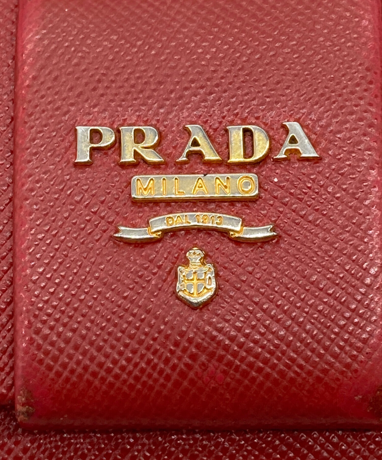PRADA 長財布 レッド 【公式通販】