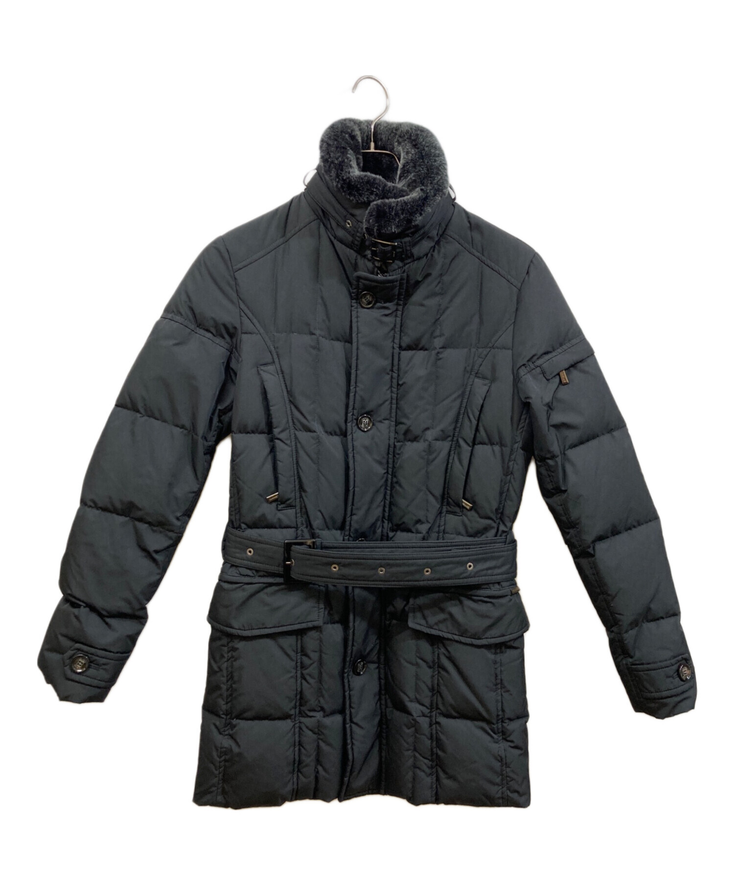 中古・古着通販】MOORER (ムーレー) KURO-KM2 ダウンコート ブラック