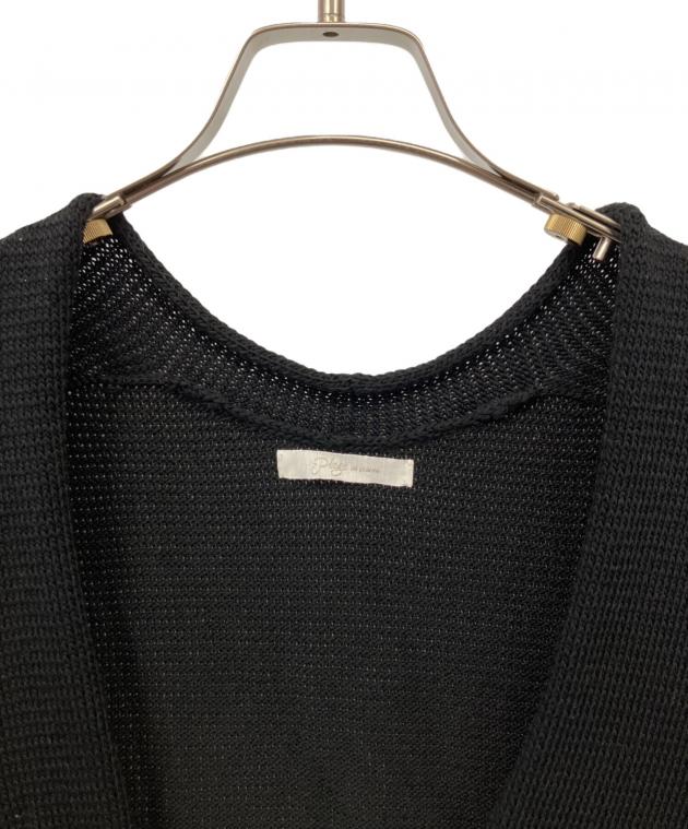 中古・古着通販】Plage (プラージュ) Italian Yarn ベスト ブラック