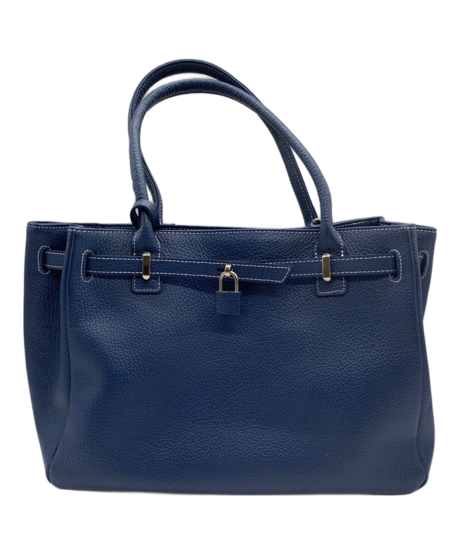 中古・古着通販】傳濱野 (デンハマノ) トートバッグ ネイビー  