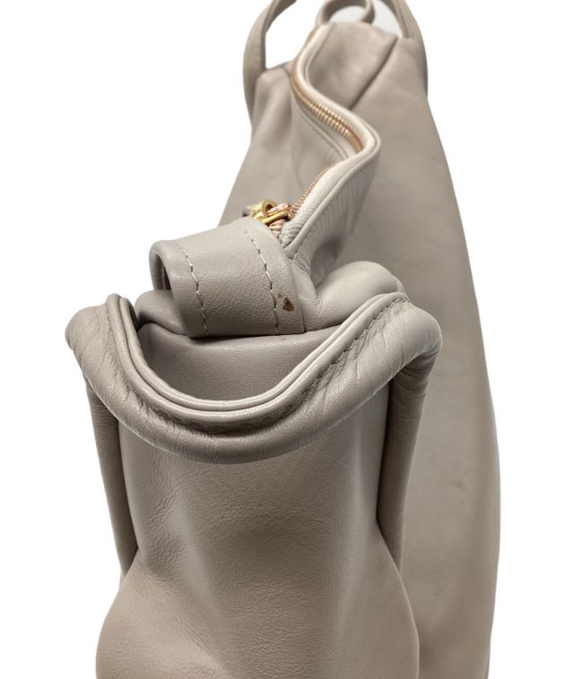 中古・古着通販】repetto (レペット) レザーショルダーバッグ グレー 