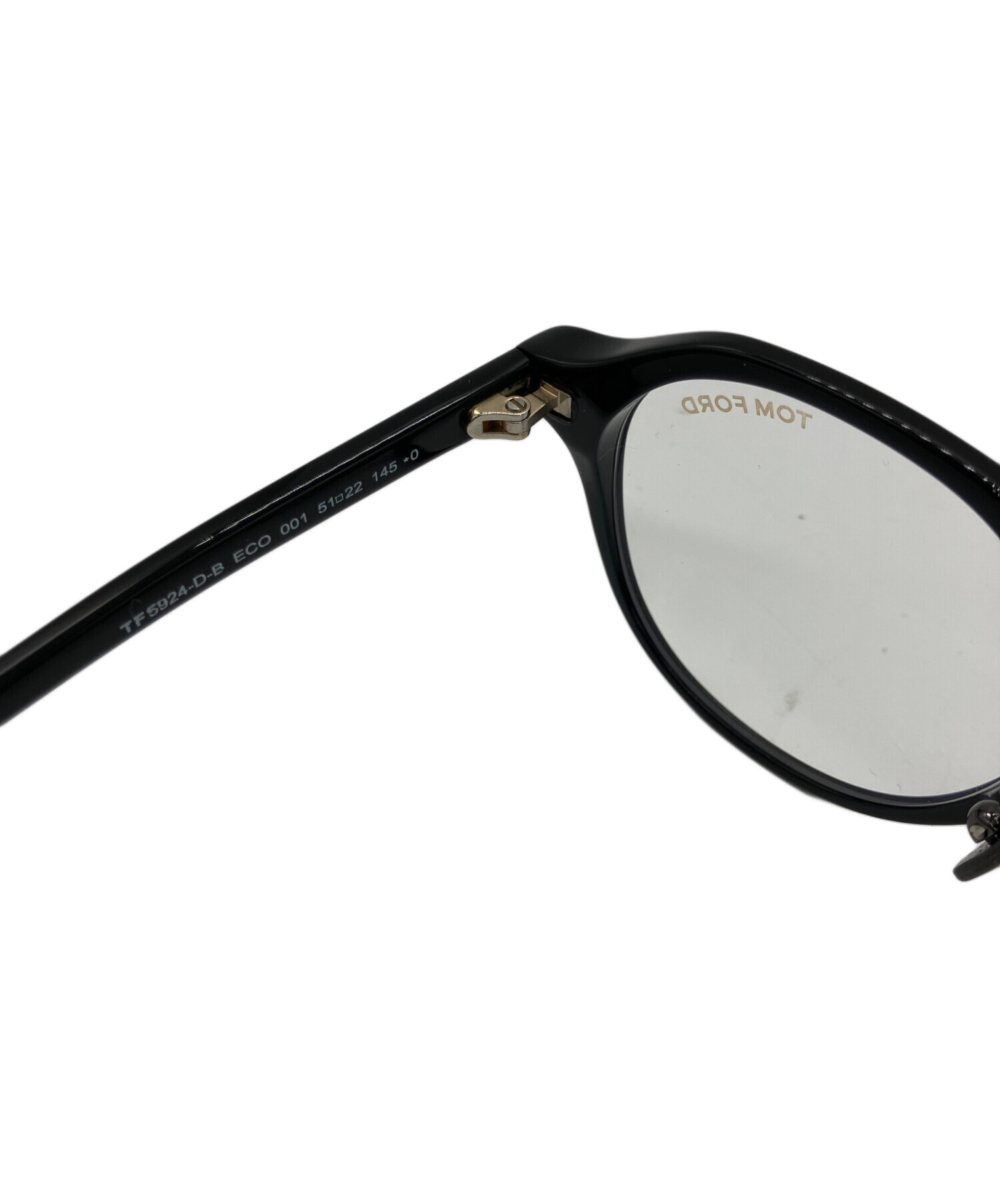 中古・古着通販】TOM FORD (トムフォード) 伊達眼鏡 ブラック 
