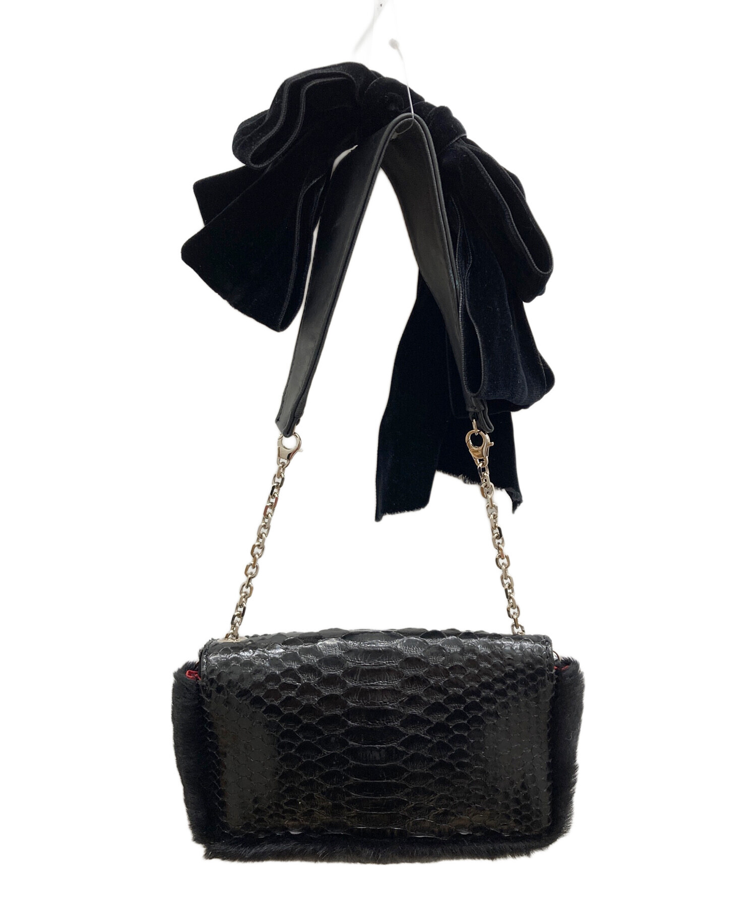 クリスチャンルブタン チェーンバック 中古・古着通販】Christian Louboutin (クリスチャン・ルブタン