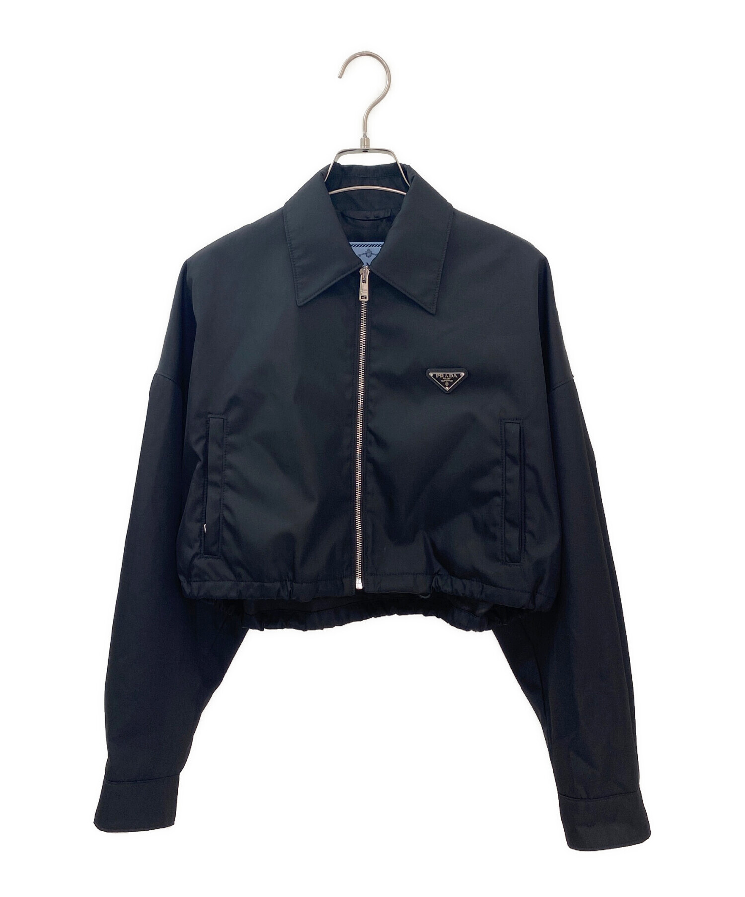 PRADA ネイビー クロップドジャケット Prada クロップドジャケット