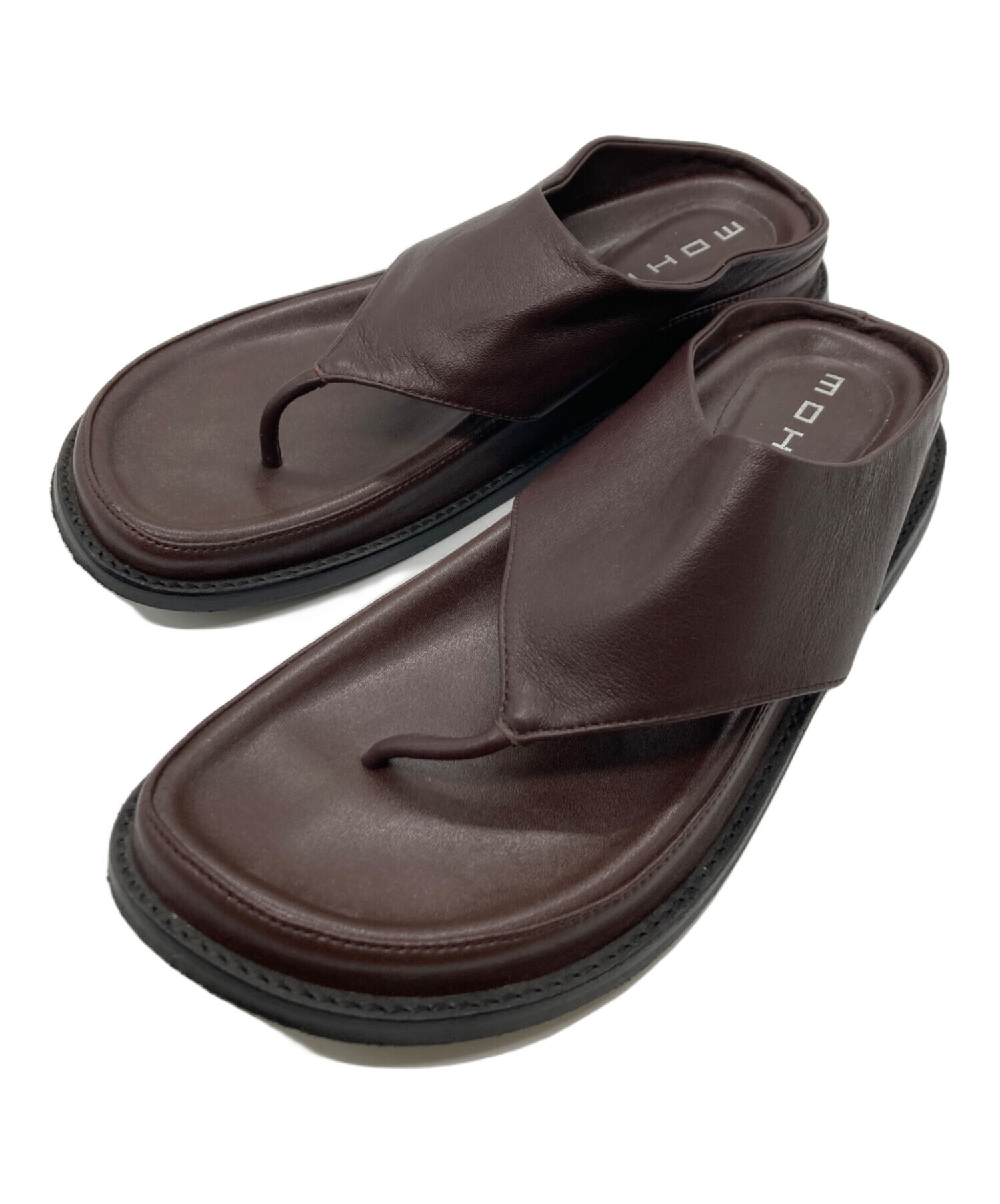 中古・古着通販】MOHI (モヒ) トングサンダルサンダル/レザーサンダル 