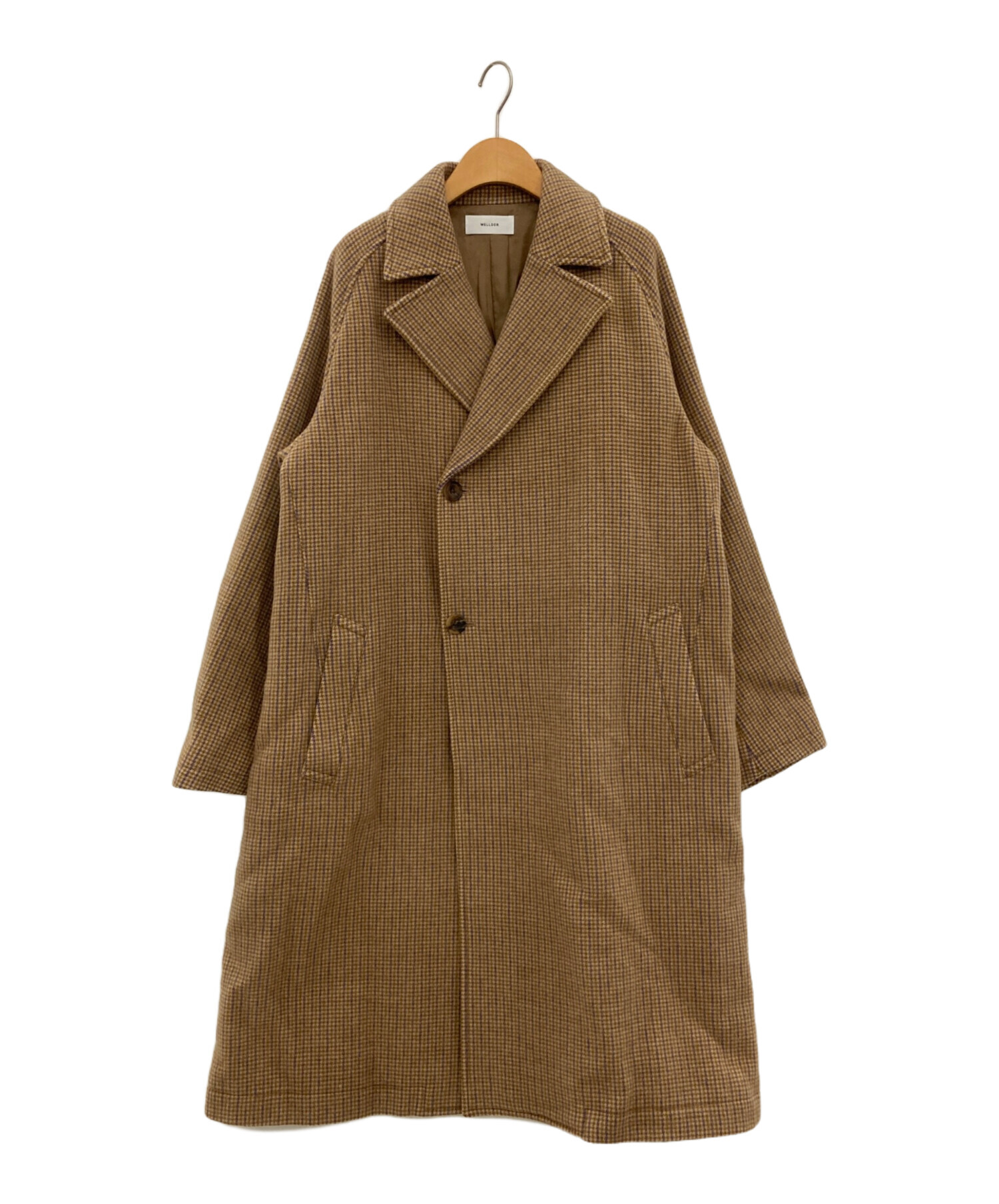 ジャケット・アウター WELLDER Double Breasted Balmacaan Coat 春に