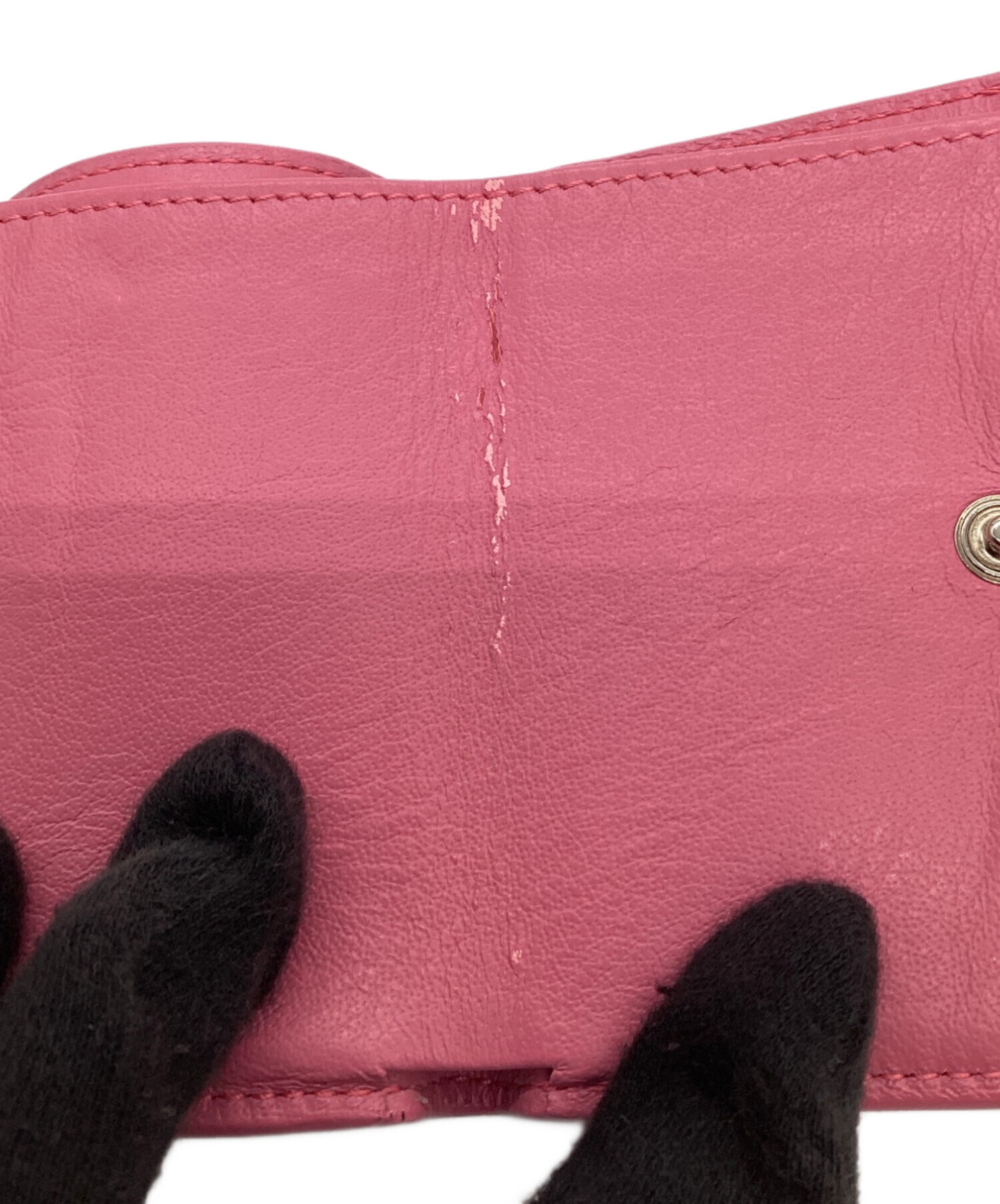 中古・古着通販】BALENCIAGA (バレンシアガ) ペーパーミニウォレット