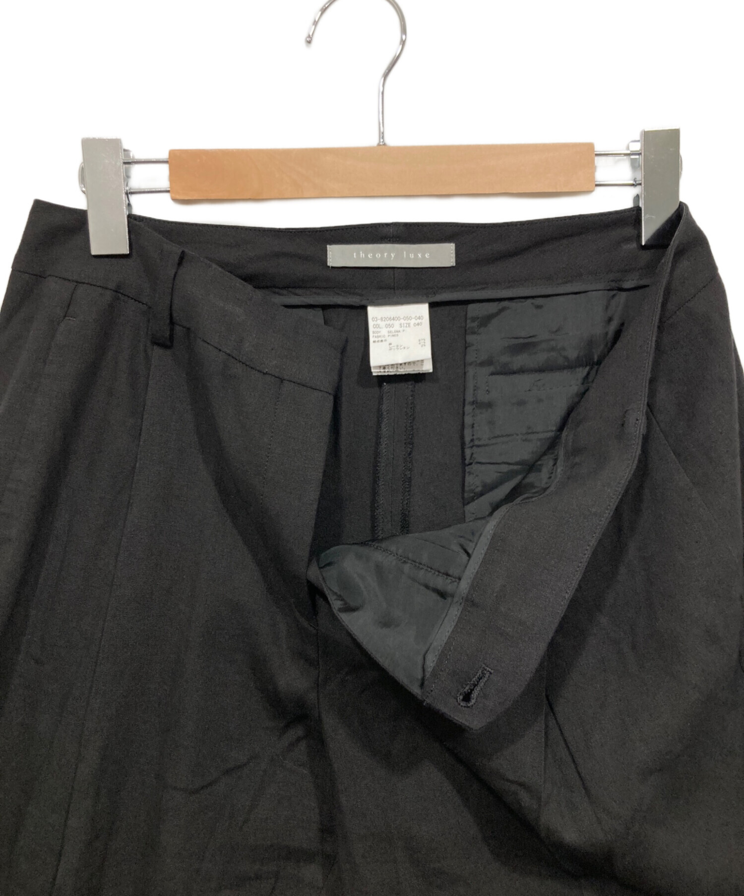 【中古】セオリーリュクス ブラックパンツスーツ 38 楽天市場】パンツ theory luxe(セオリーリュクス)の通販